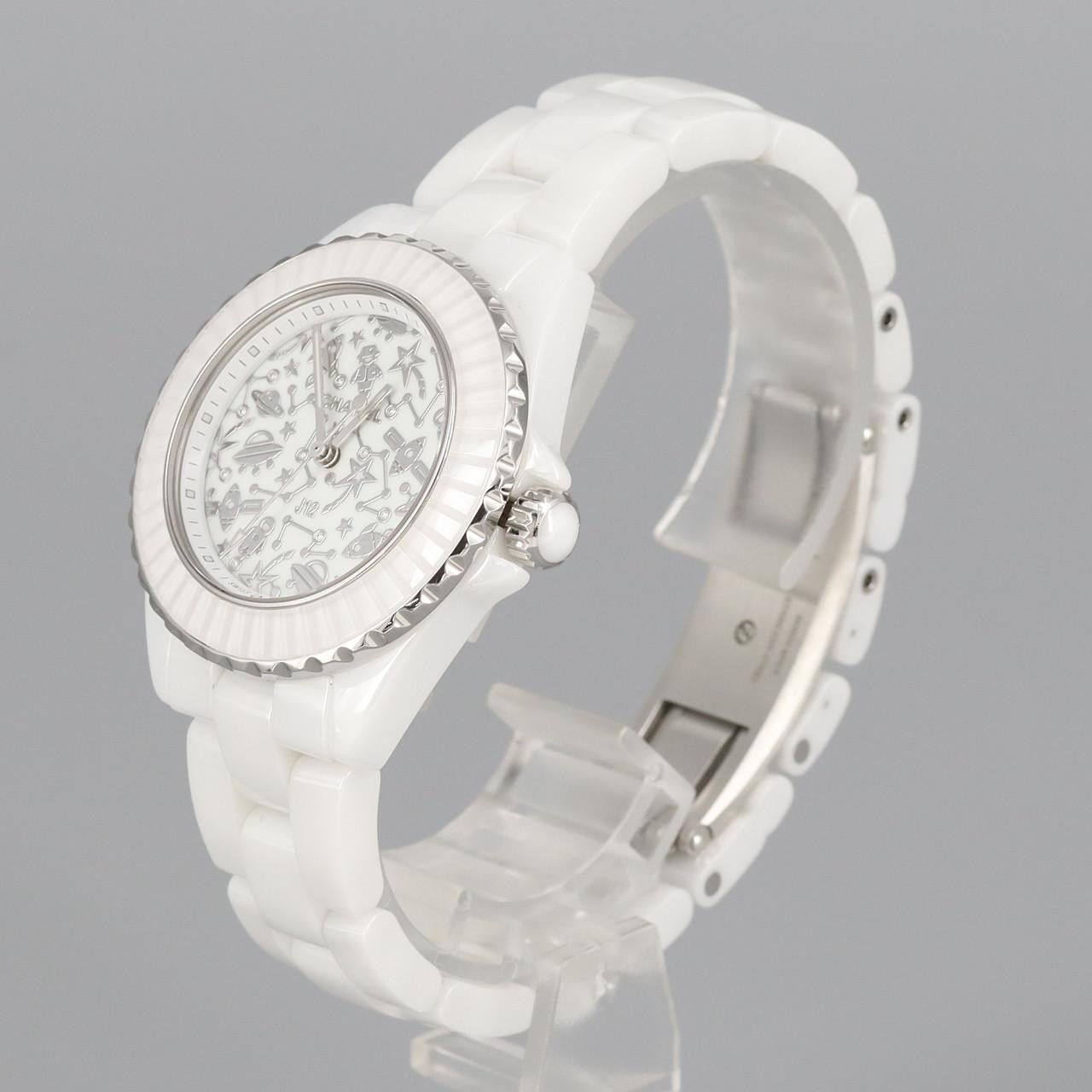 Chanel Chanel Chanel J12 Cosmic Ceramic Limited Ceramic Quartz H7990 DUTY FREE for USA Size ONE SIZE - 2 Thumbnail