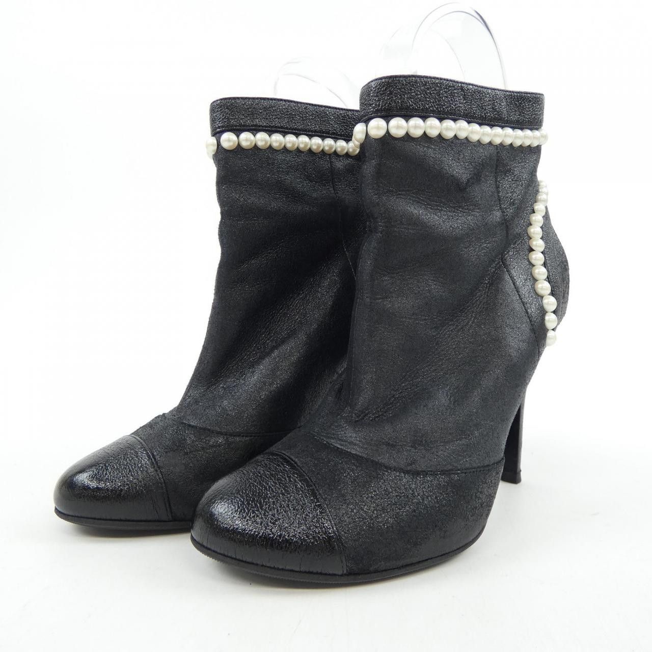 Chanel Chanel Chanel G27373 Boots Leather Shoes G27373 DUTY FREE for USA Size ONE SIZE - 3 Thumbnail