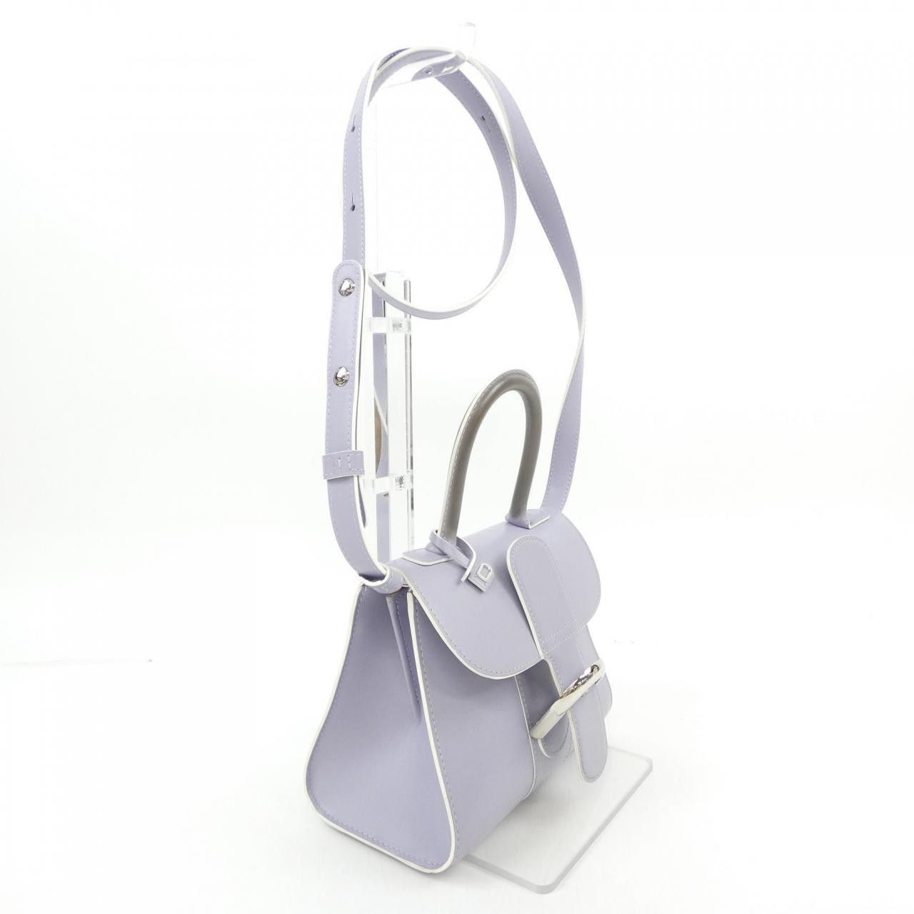 Delvaux Delvaux Delvaux Brillant Box Calf Bag Leather Handbag AA0058AAM DUTY FREE for USA Size ONE SIZE - 2 Thumbnail