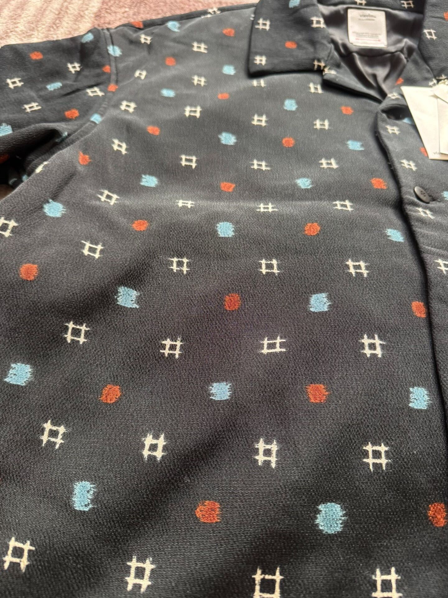 Visvim visvim wallis short sleeve shirt black Size US S / EU 44-46 / 1 - 2 Thumbnail