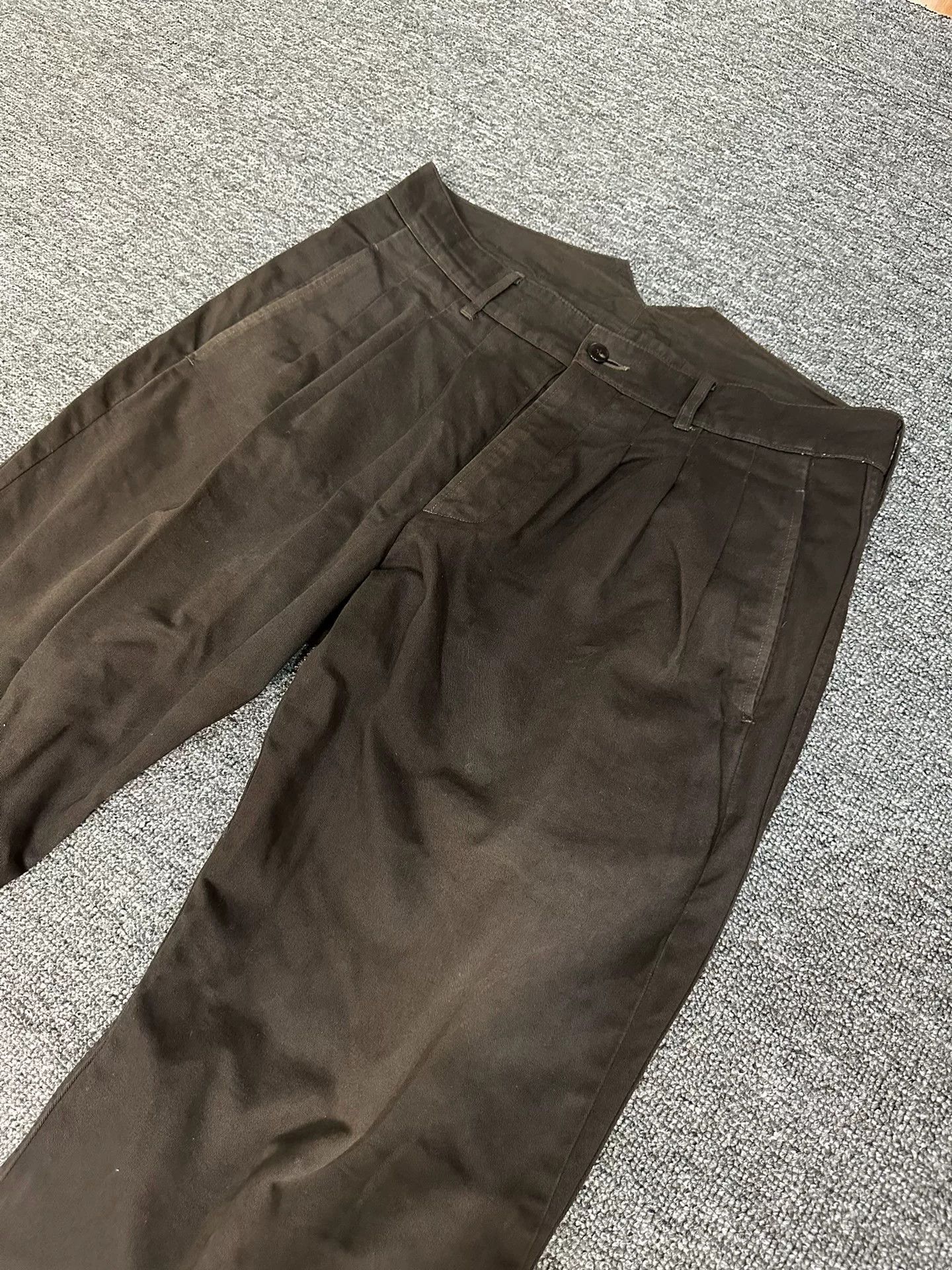 Visvim visvim hakama giza cotton natural dyed pants Size US 34 / EU 50 - 2 Thumbnail