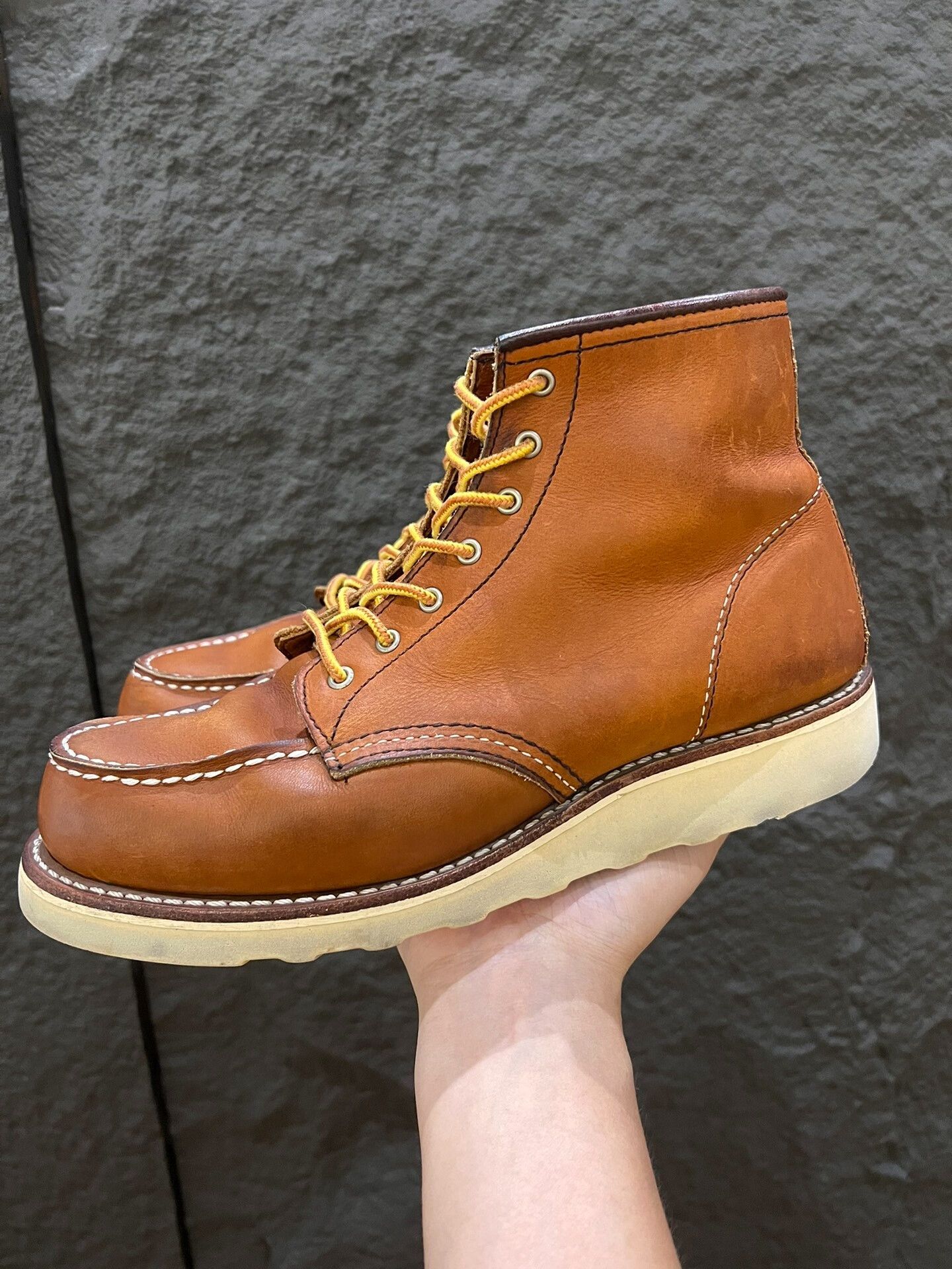 Red Wing redwing moc toe boots size 39 Size US 8.5 / IT 38.5 - 7 Thumbnail
