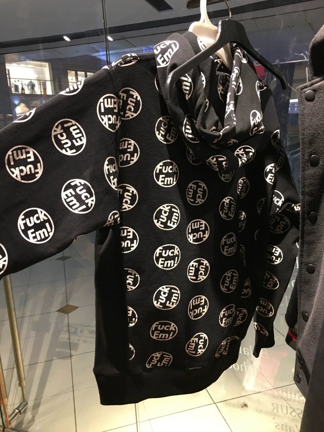 Supreme supreme fuck em hoodie in black Size US M / EU 48-50 / 2 - 2 Thumbnail