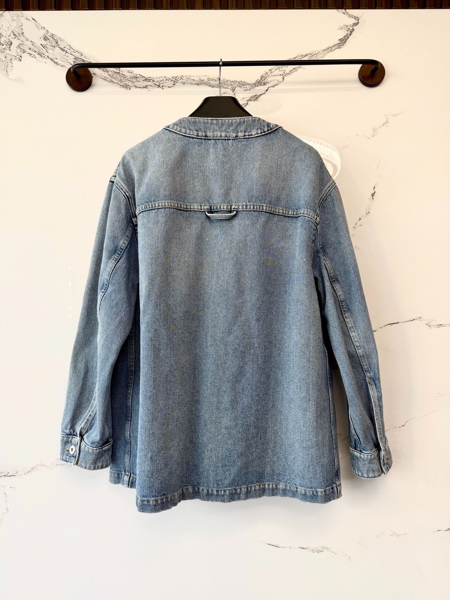 Miu Miu miumiu denim jacket with pockets Size M / US 6-8 / IT 42-44 - 3 Thumbnail