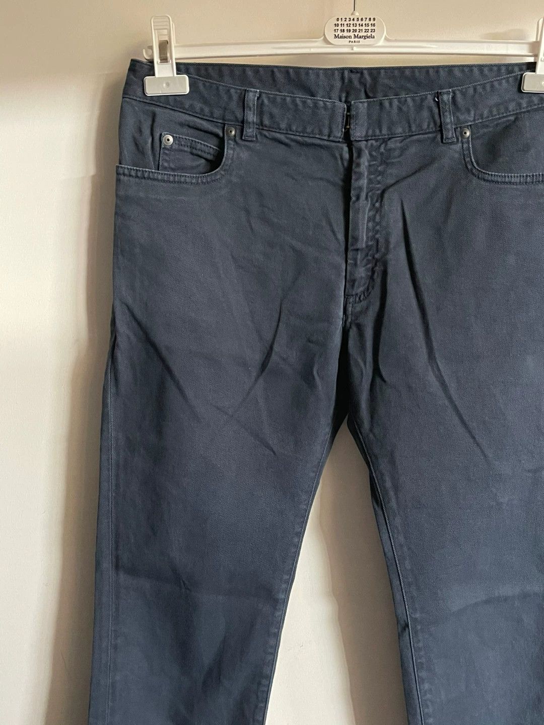 Maison Margiela Maison Margiela Black Blue Denim Pants Size US 30 / EU 46 - 2 Thumbnail