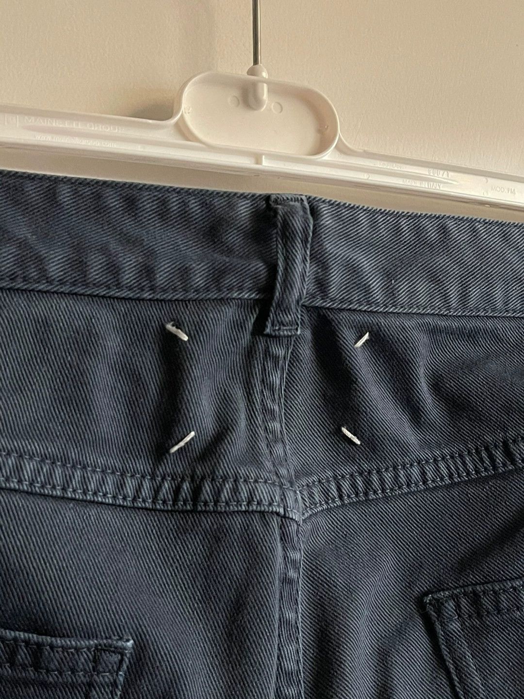 Maison Margiela Maison Margiela Black Blue Denim Pants Size US 30 / EU 46 - 4 Thumbnail