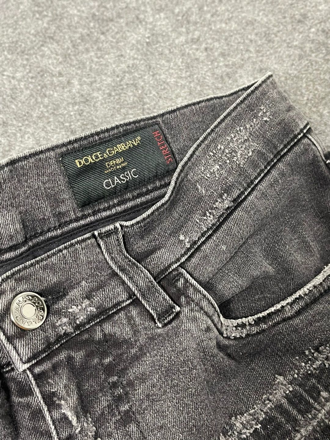 Dolce & Gabbana Dolce&Gabbana Patchwork Denim Jeans Size US 30 / EU 46 - 5 Thumbnail