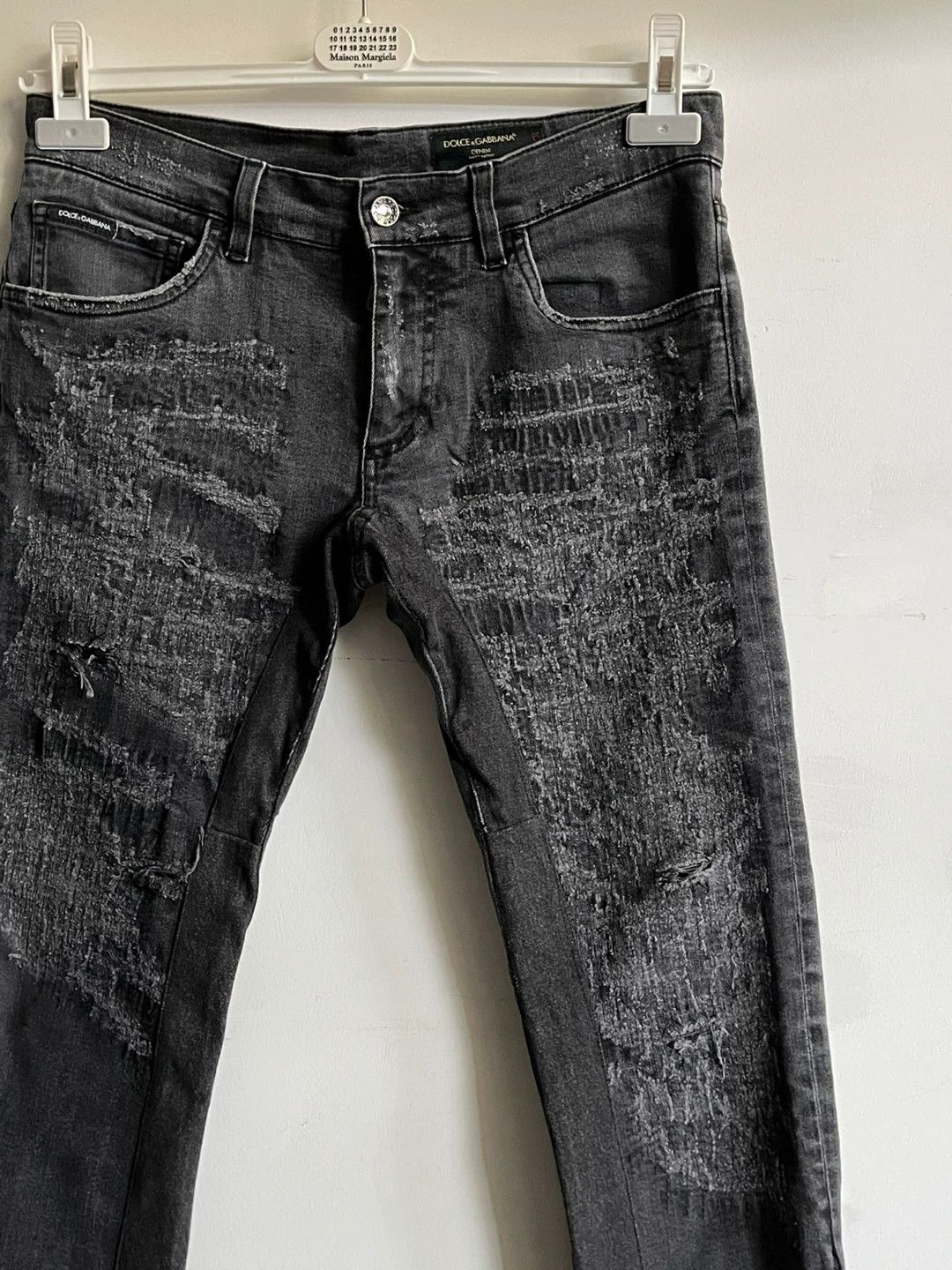 Dolce & Gabbana Dolce&Gabbana Patchwork Denim Jeans Size US 30 / EU 46 - 2 Thumbnail