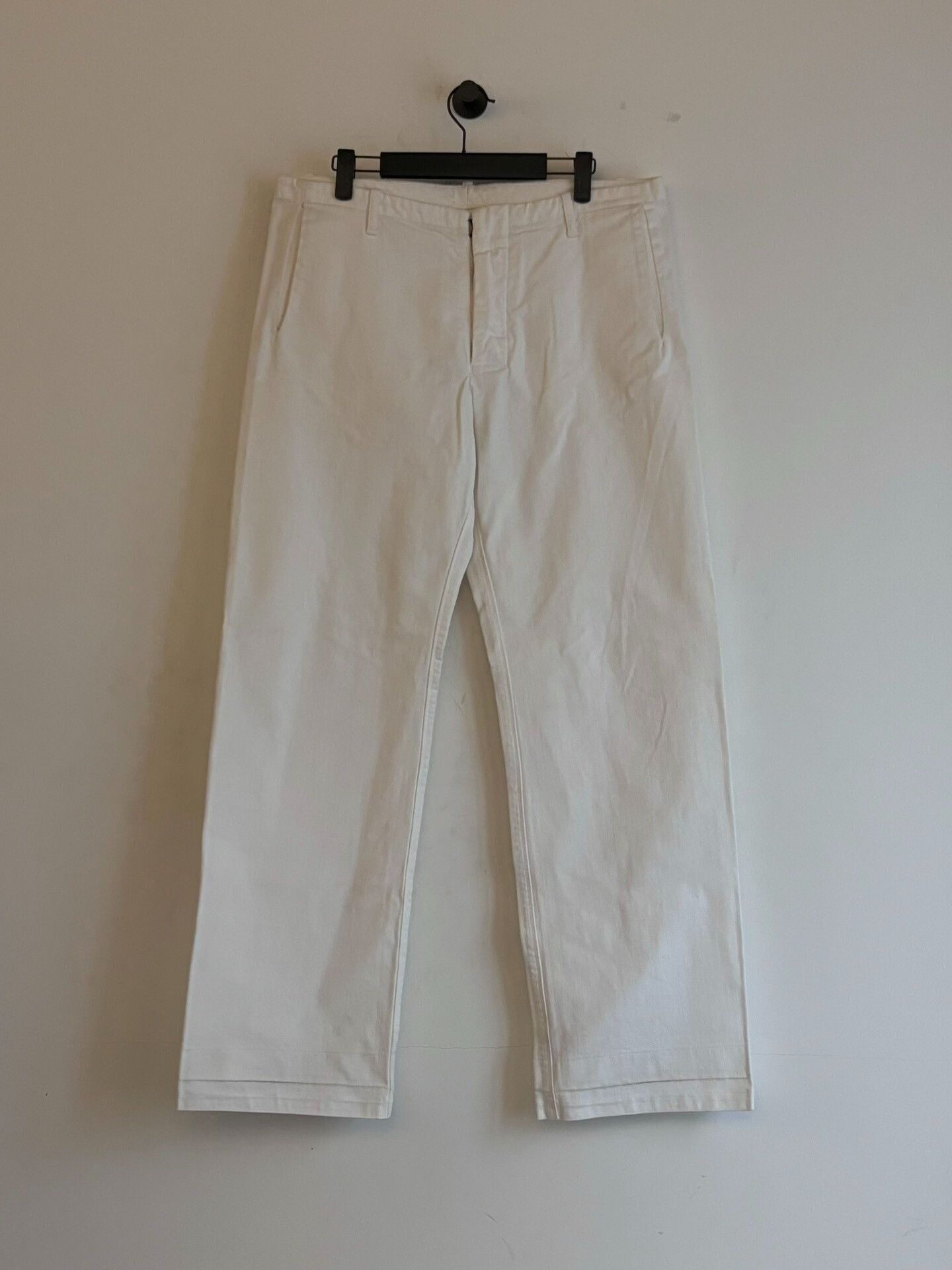Maison Margiela Maison Margiela SS2002 White Denim Pants Size US 30 / EU 46 - 2 Thumbnail