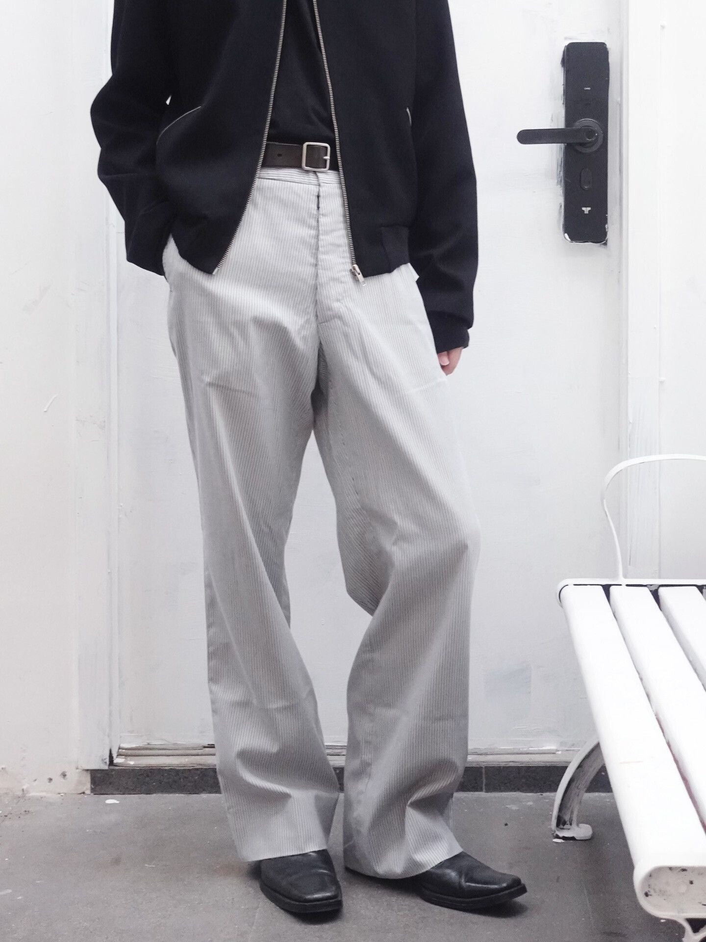 Maison Margiela Maison Martin Margiela Striped Trousers SS2002 Size US 30 / EU 46 - 2 Thumbnail