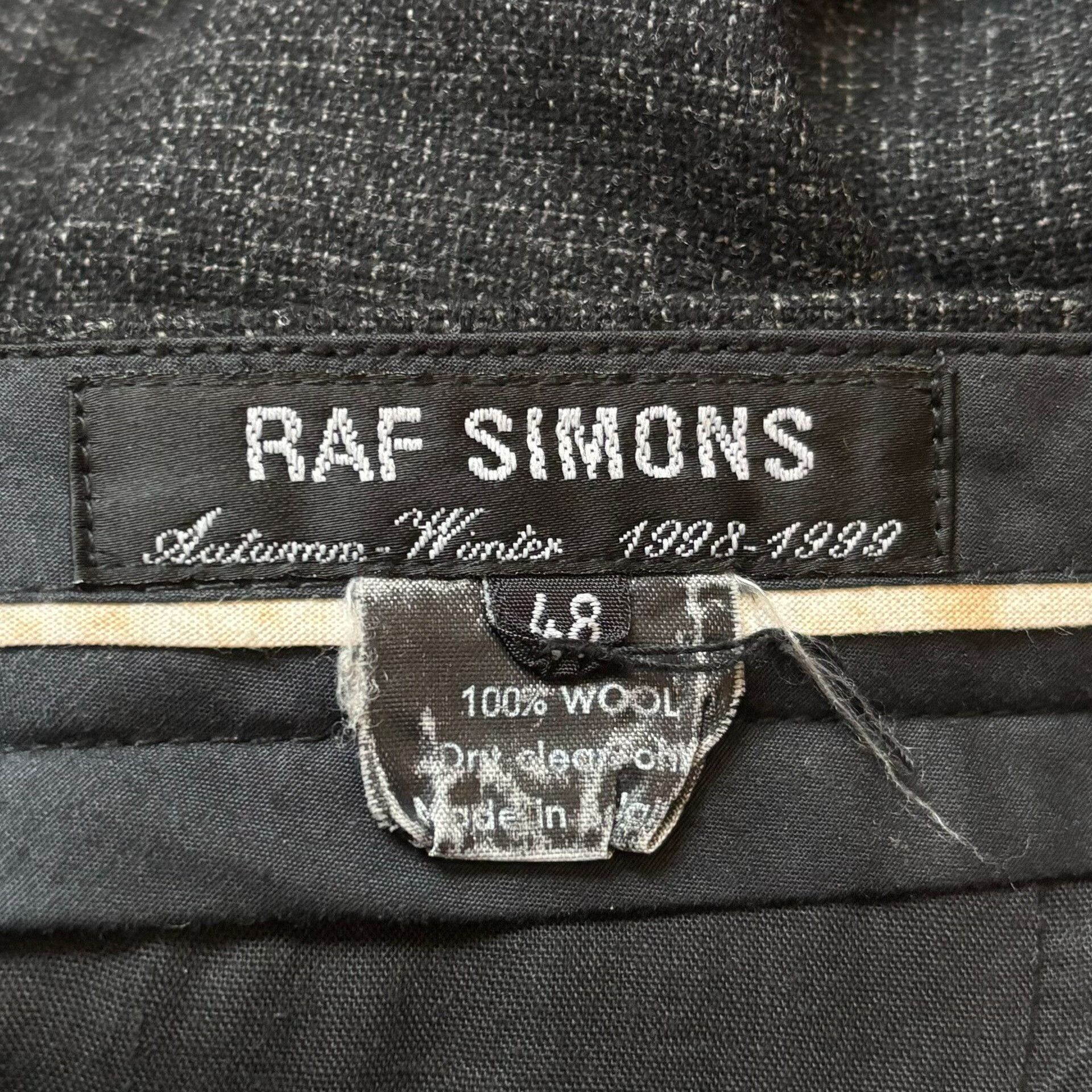 Raf Simons Raf Simons AW1998 Wool Trousers Size US 30 / EU 46 - 6 Thumbnail