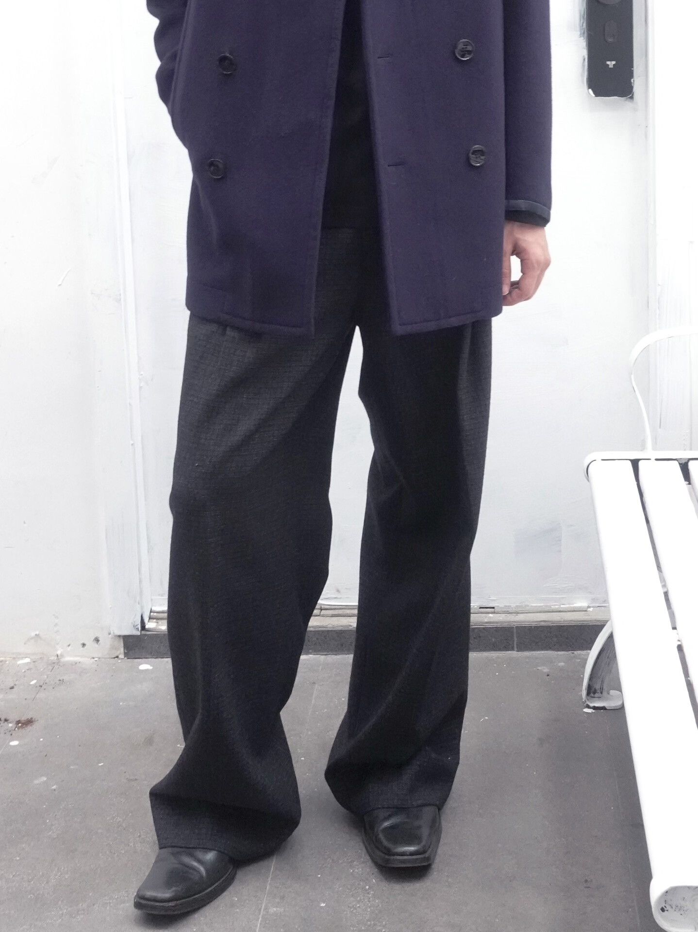 Raf Simons Raf Simons AW1998 Wool Trousers Size US 30 / EU 46 - 2 Thumbnail