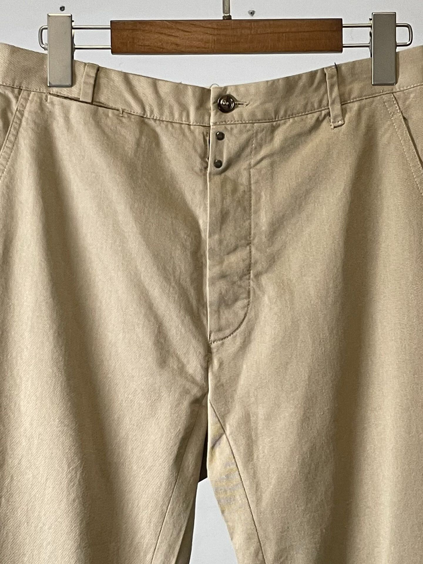 Maison Margiela Maison Martin Margiela Casual Khaki Trousers Size US 30 / EU 46 - 4 Thumbnail