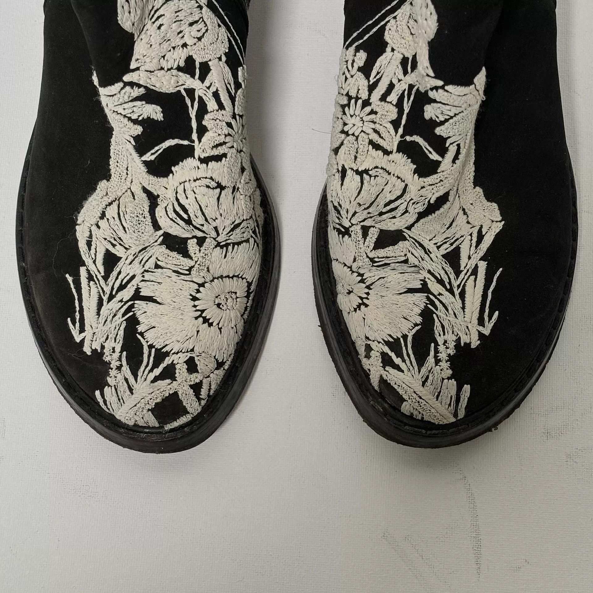 Ann Demeulemeester Ann Demeulemeester S/S15 Black Suede Boots Size US 8.5 / IT 38.5 - 2 Thumbnail
