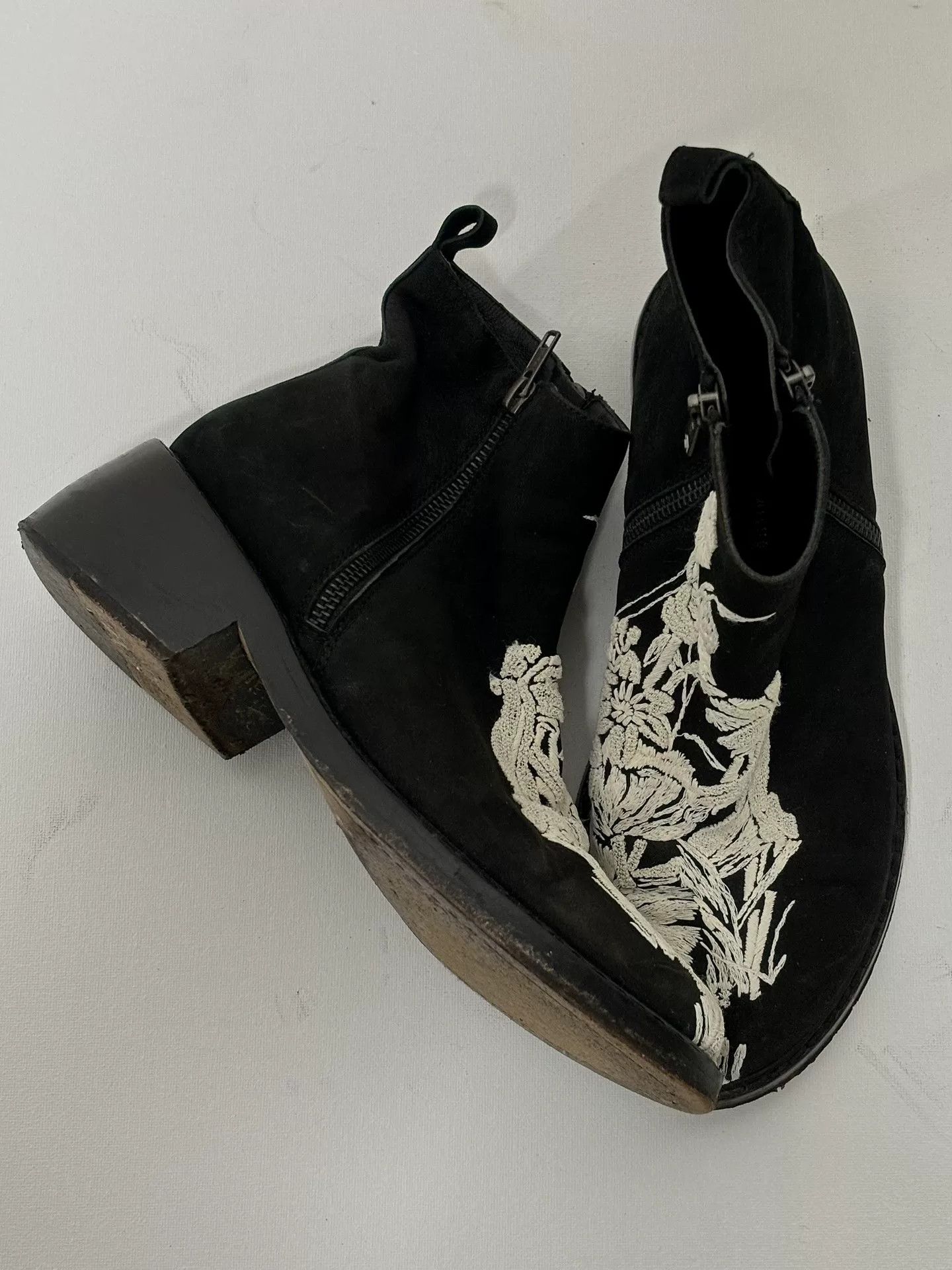 Ann Demeulemeester Ann Demeulemeester S/S15 Black Suede Boots Size US 8.5 / IT 38.5 - 4 Thumbnail