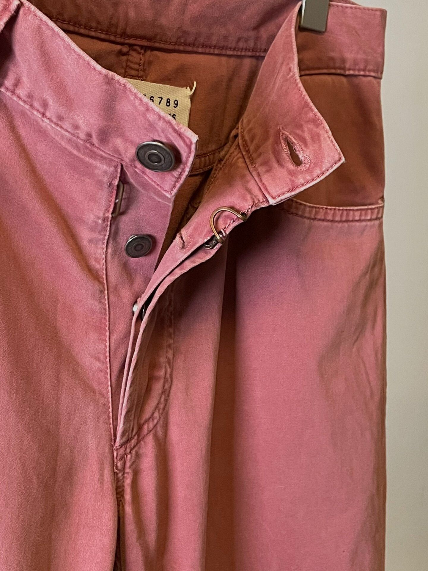 Maison Margiela Maison Martin Margiela Pink Work Pants Size US 30 / EU 46 - 4 Thumbnail