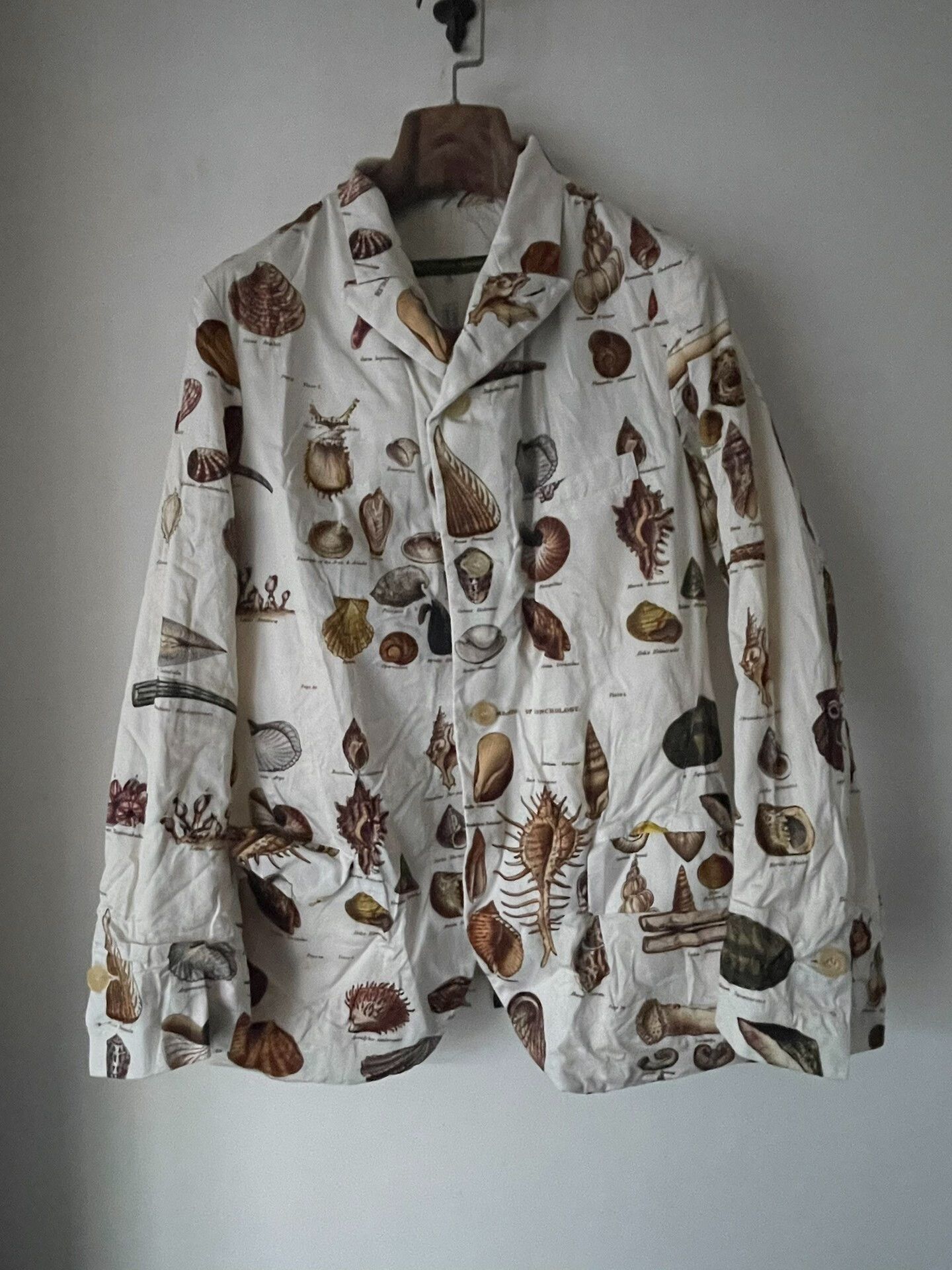 Paul Harnden Shoemakers Paul Harnden Shell Print Blazer Jacket Size US M / EU 48-50 / 2 - 2 Thumbnail