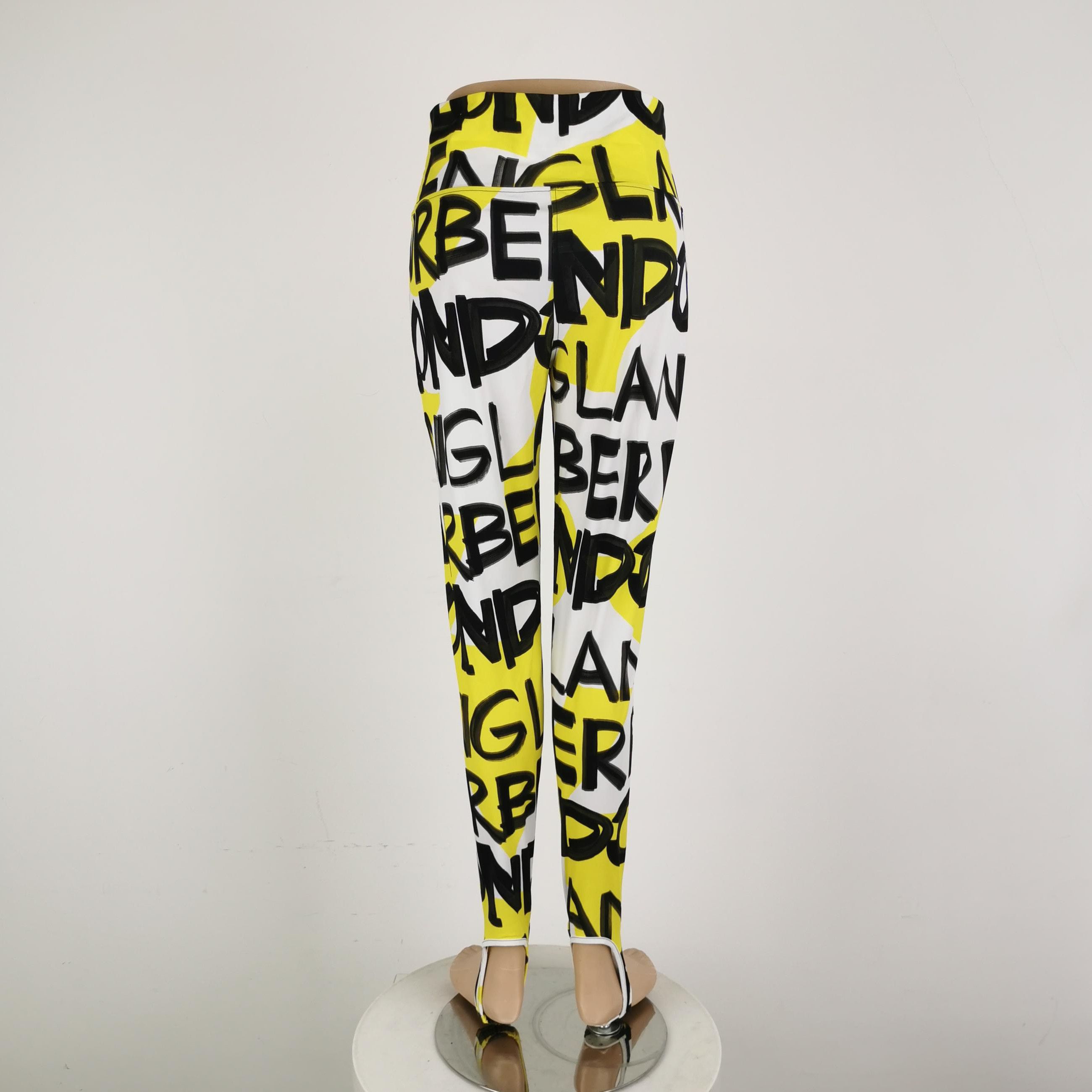 Burberry Burberry Colorful Logo Slim Pants L Size 0079 Size US 30 / EU 46 - 3 Thumbnail