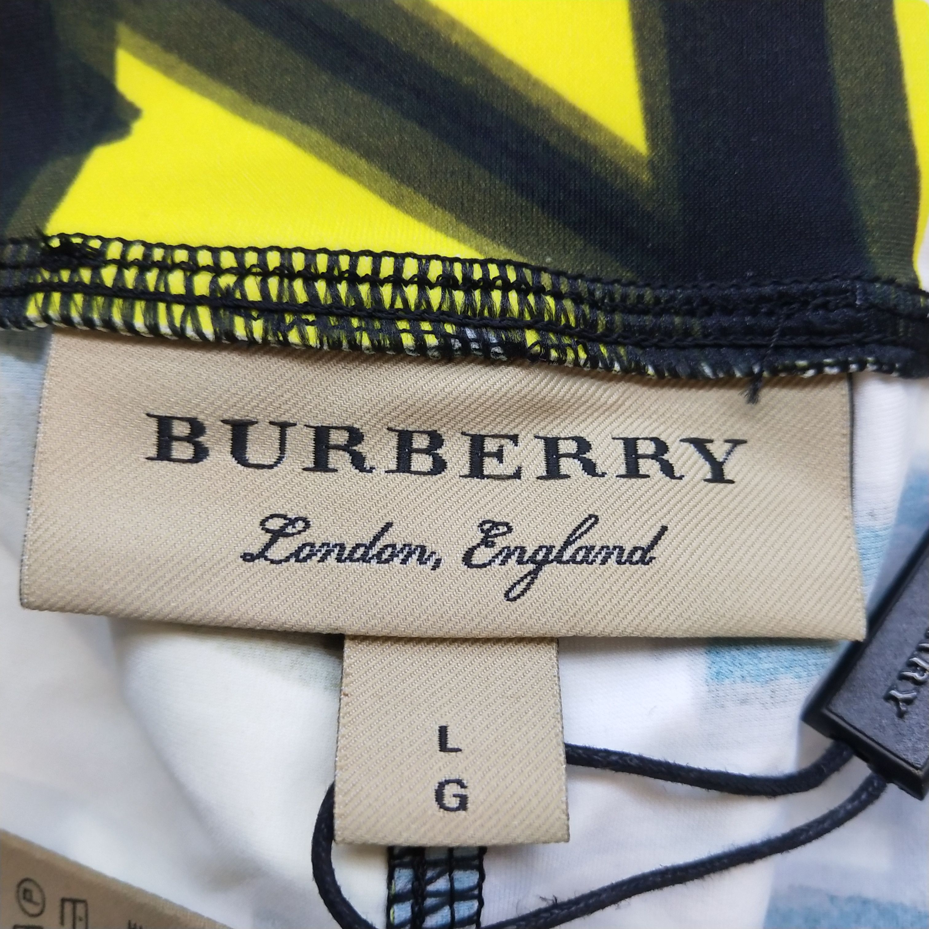 Burberry Burberry Colorful Logo Slim Pants L Size 0079 Size US 30 / EU 46 - 4 Thumbnail