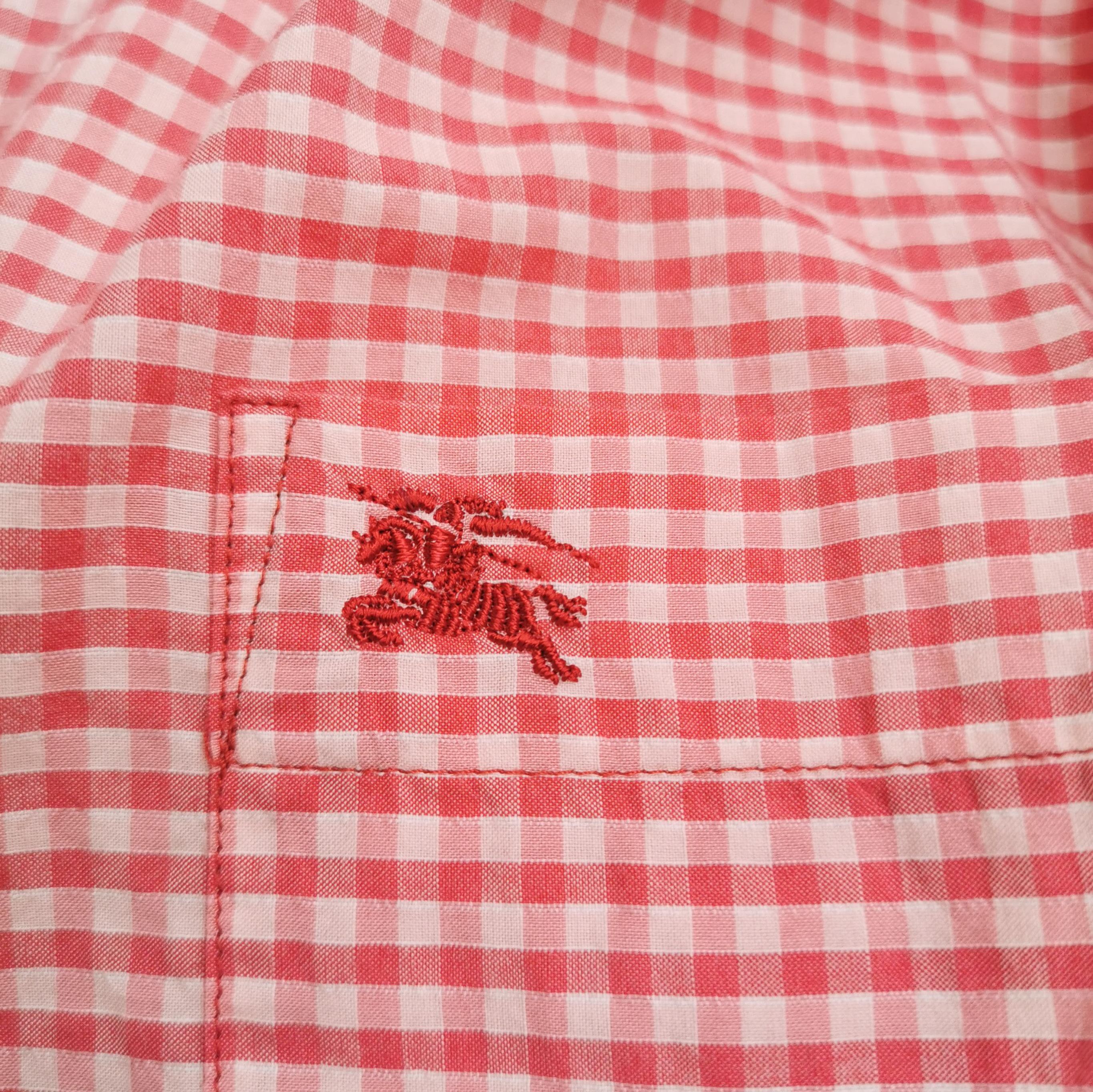 Burberry Burberry Brit Color Block Cotton Shirt XS 0079 Size US XS / EU 42 / 0 - 3 Thumbnail