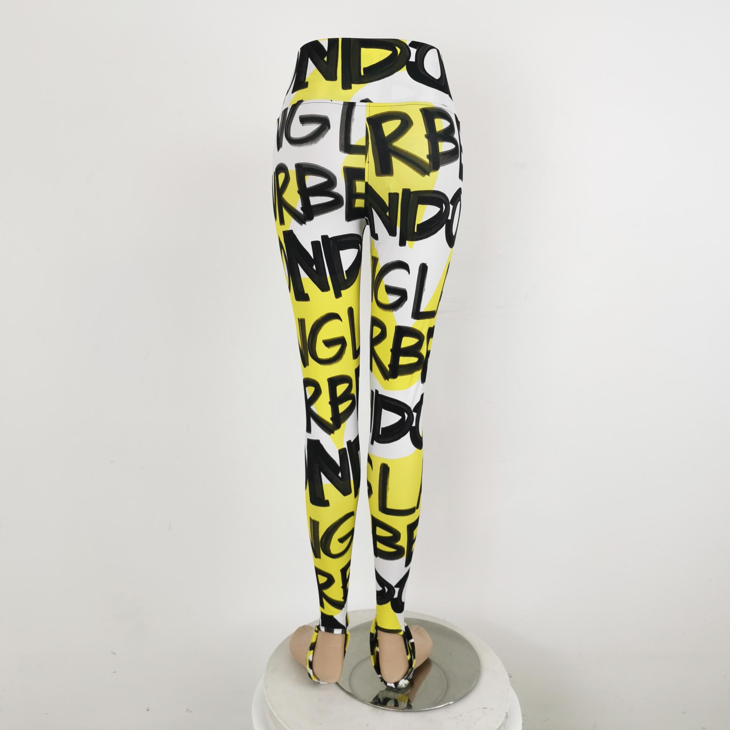 Burberry Burberry Color-Patterned Logo Slim Pants 0079 Size US 26 / EU 42 - 3 Thumbnail