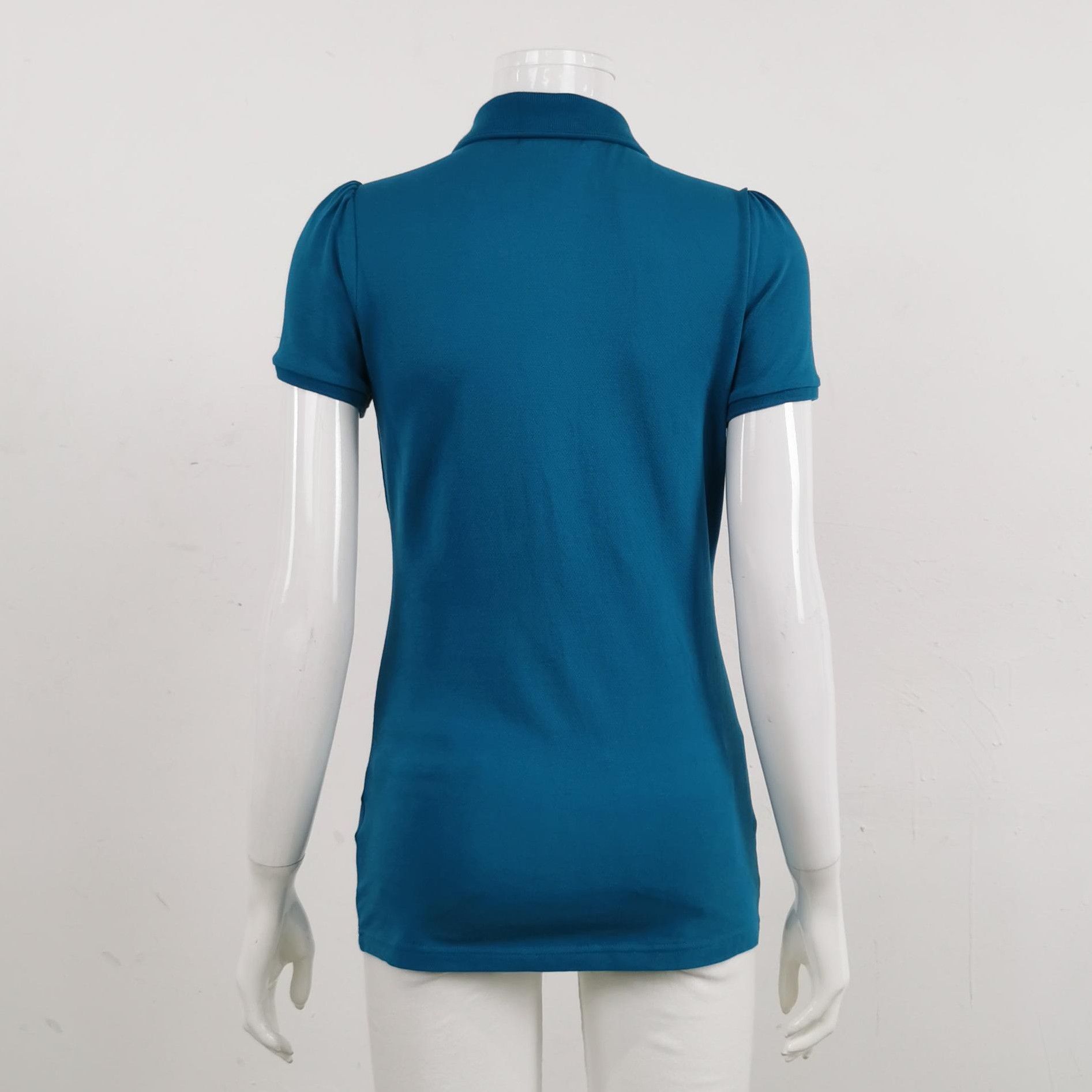 Burberry Burberry Embroidered Polo Shirt in Solid Color 0079 Size US S / EU 44-46 / 1 - 2 Thumbnail