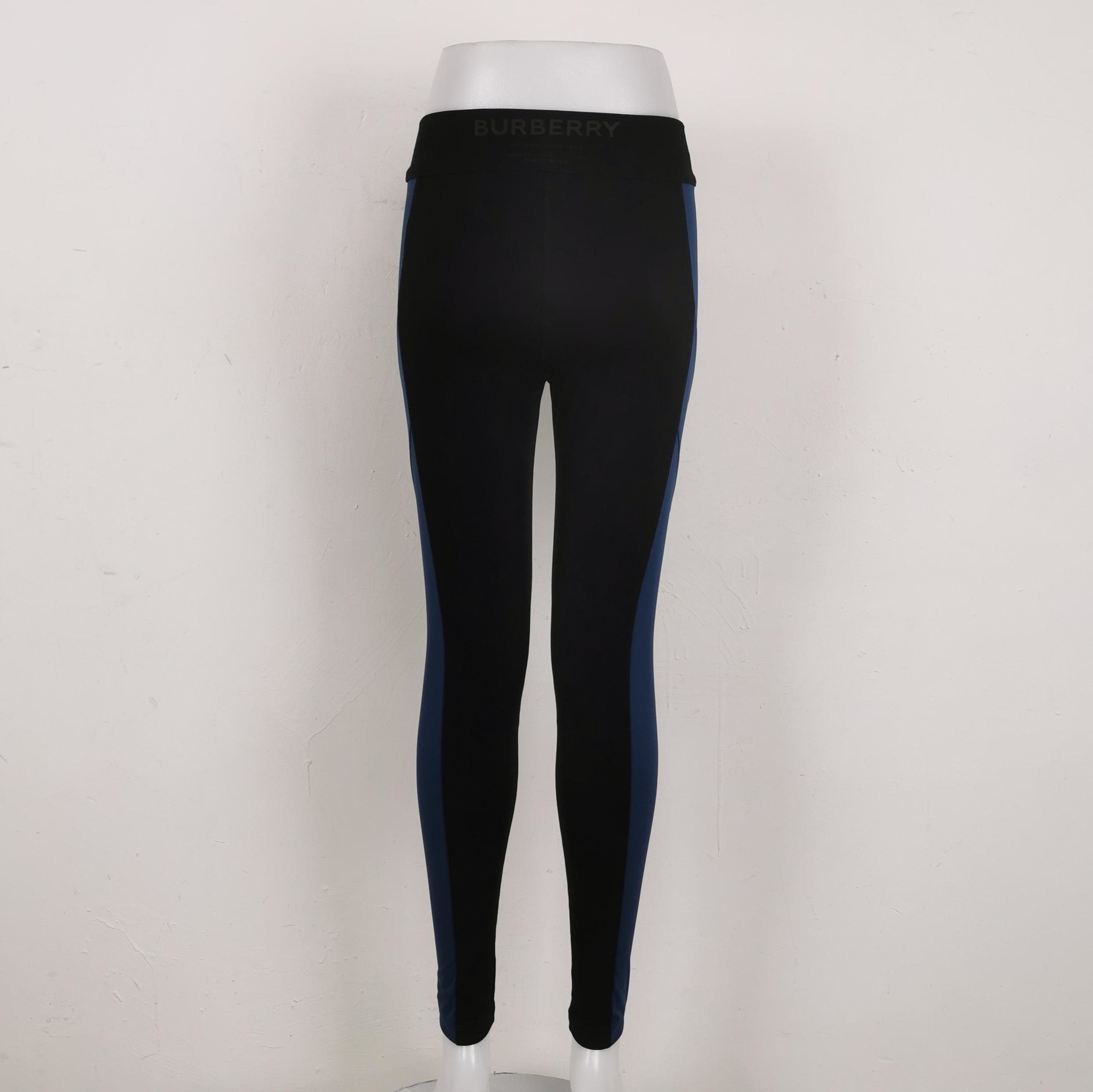 Burberry Burberry Colorblock Logo Leggings in XS 0079 Size US 26 / EU 42 - 2 Thumbnail