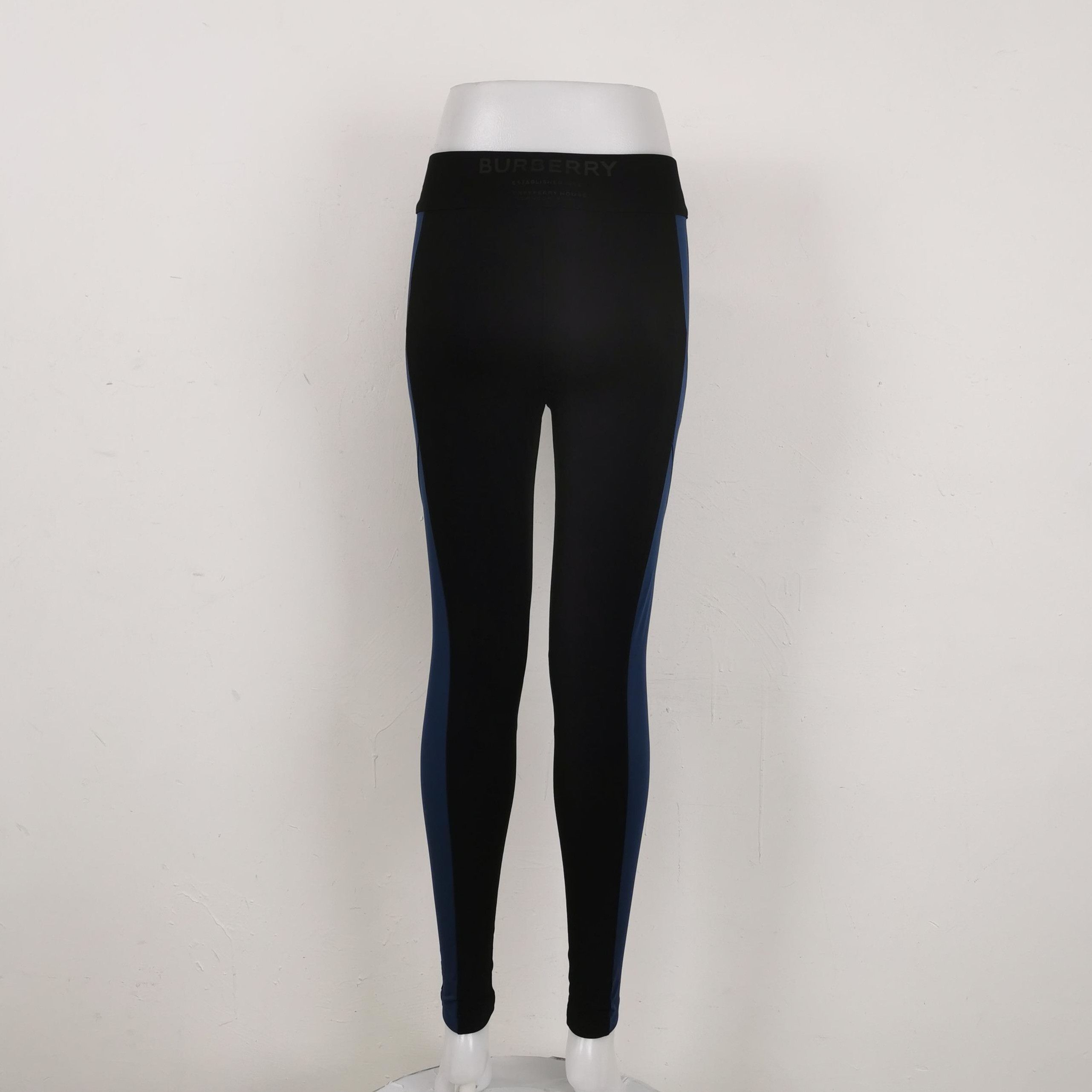 Burberry Burberry Color-Blocked Logo Leggings in XS 0079 Size US 26 / EU 42 - 2 Thumbnail