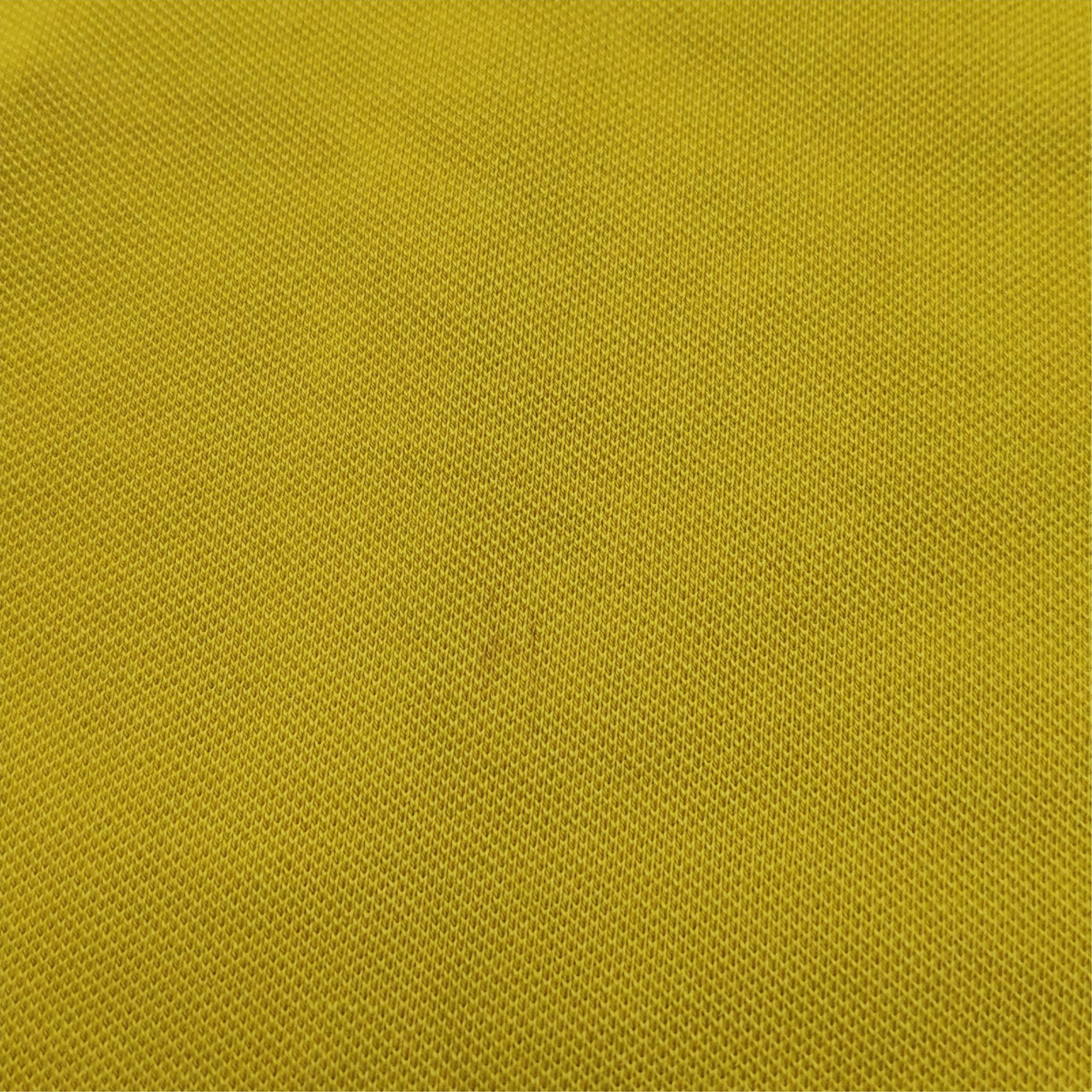 Burberry Burberry Brit Yellow Cotton Polo with Logo 0079 Size US S / EU 44-46 / 1 - 10 Thumbnail