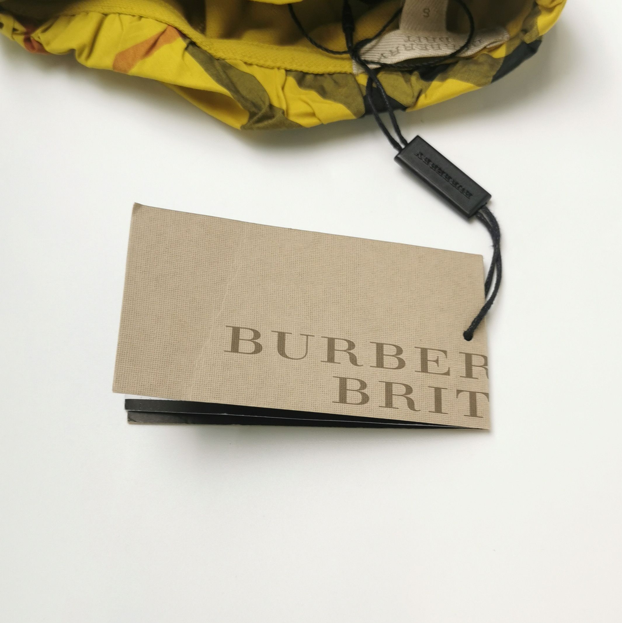 Burberry Burberry Brit Yellow Cotton Polo with Logo 0079 Size US S / EU 44-46 / 1 - 4 Thumbnail