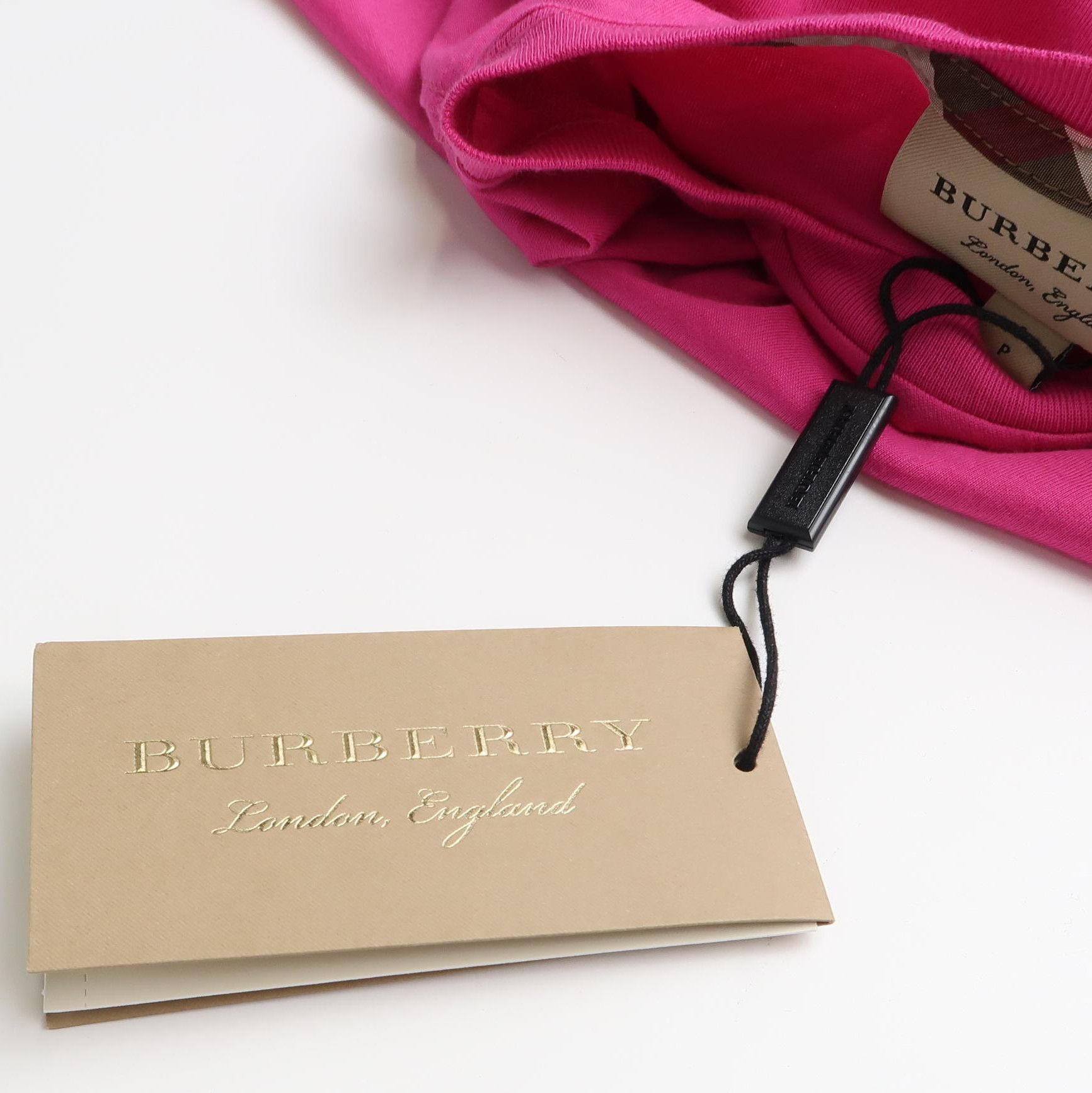 Burberry Burberry Pink Short-Sleeve Crew Neck T-Shirt 0079 Size US S / EU 44-46 / 1 - 4 Thumbnail