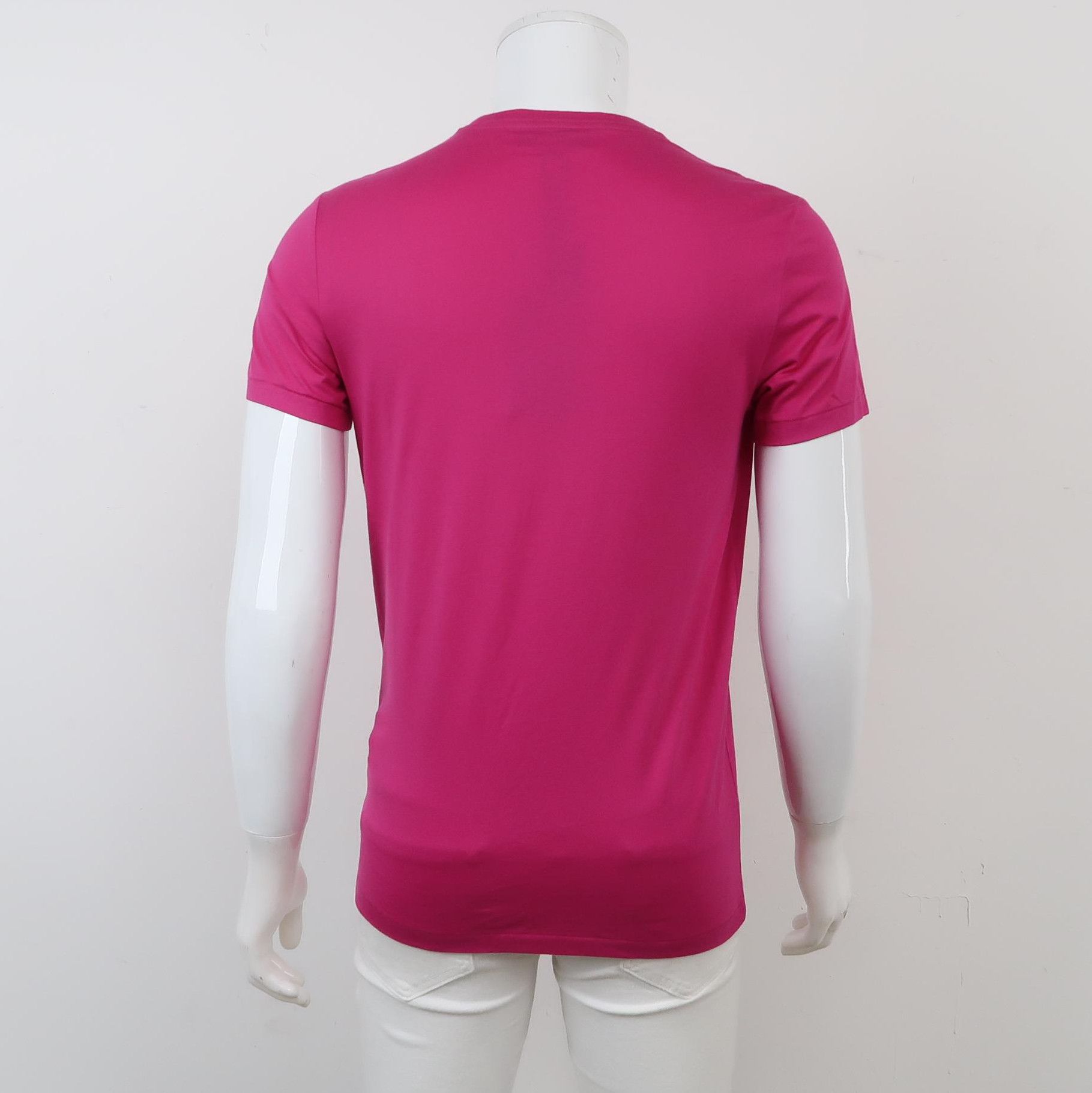 Burberry Burberry Pink Short-Sleeve Crew Neck T-Shirt 0079 Size US S / EU 44-46 / 1 - 2 Thumbnail