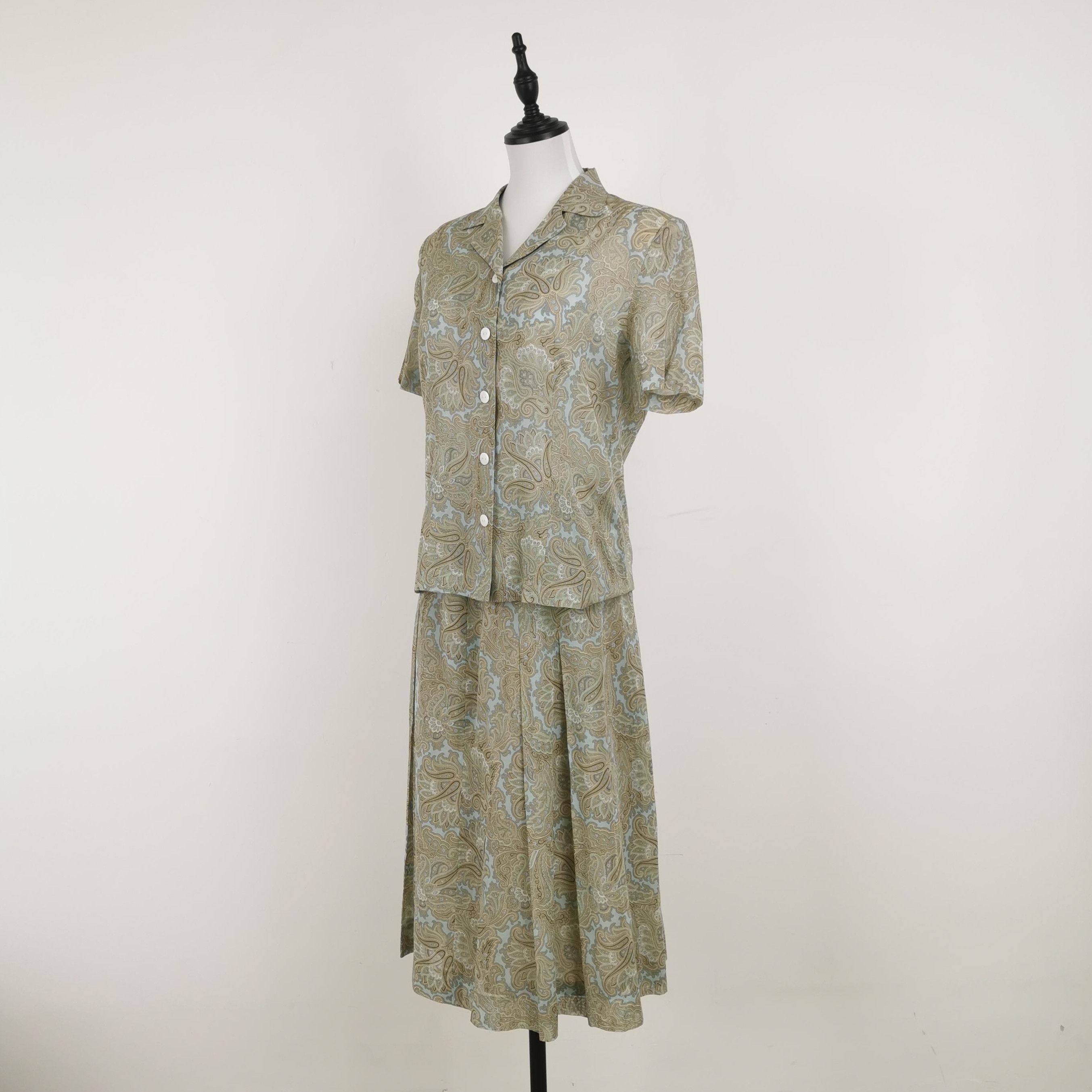 Burberry Burberry Cotton Two-Piece Set with Pattern 0079 Size US L / EU 52-54 / 3 - 2 Thumbnail