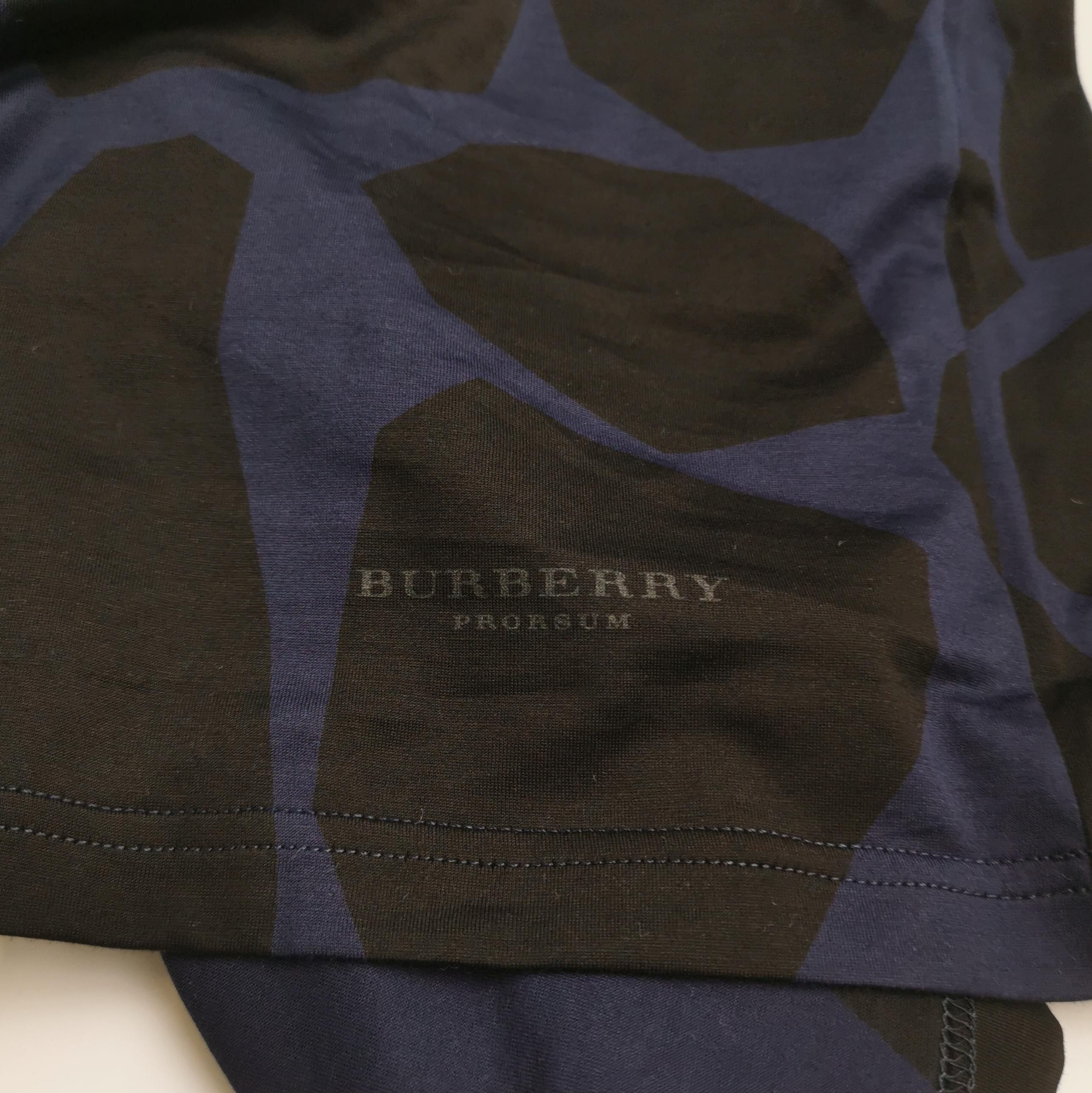 Burberry Burberry Colorblock Round Neck T-shirt 0079 Size US XS / EU 42 / 0 - 3 Thumbnail
