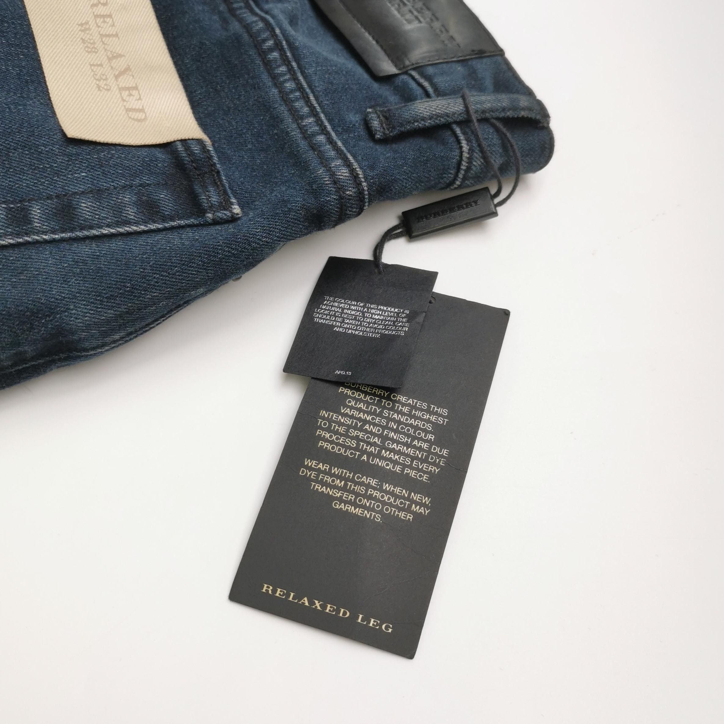 Burberry Burberry Brit Cotton Denim Pants W28 Size 0079 Size US 28 / EU 44 - 4 Thumbnail