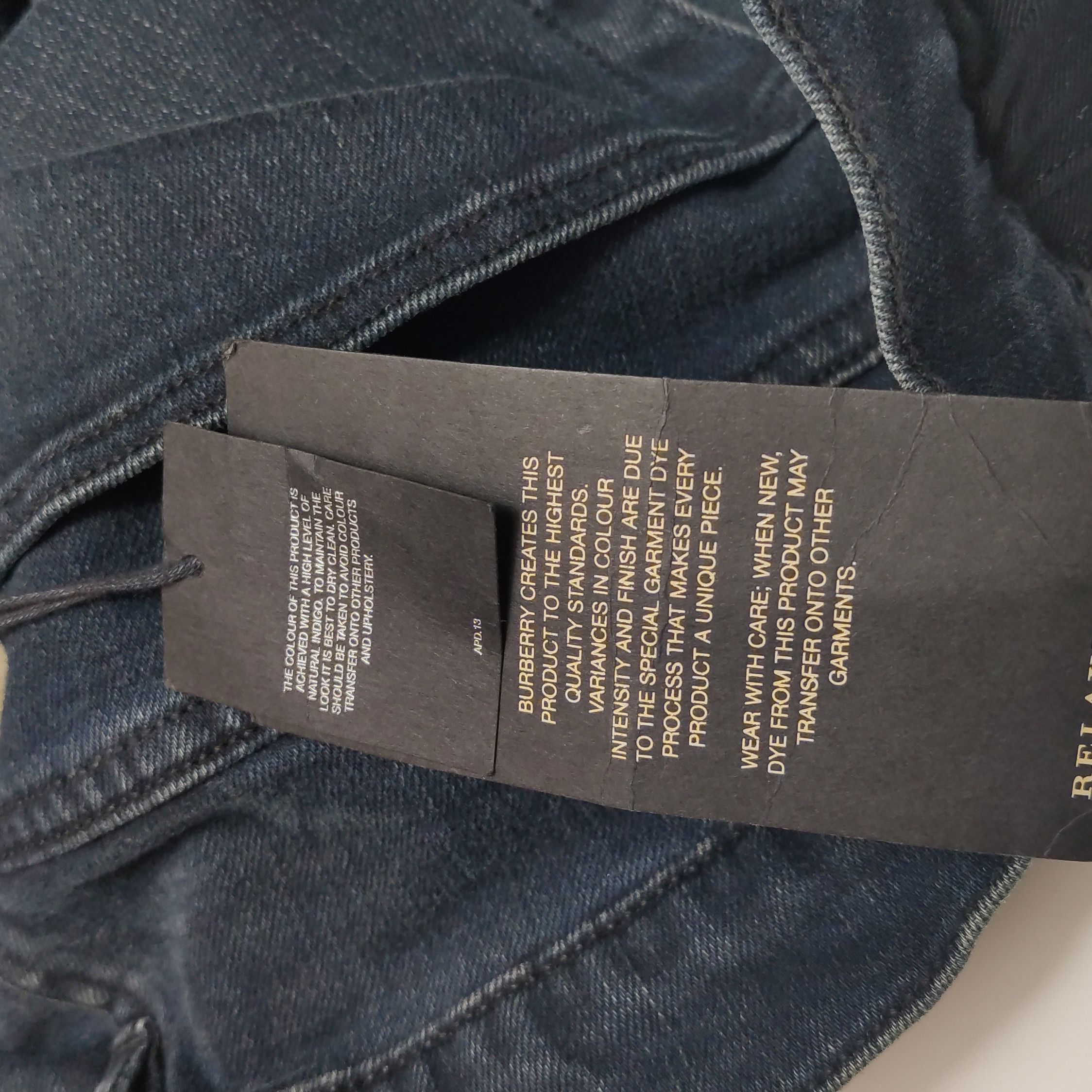 Burberry Burberry Brit Cotton Denim Pants W28 Size 0079 Size US 28 / EU 44 - 10 Thumbnail
