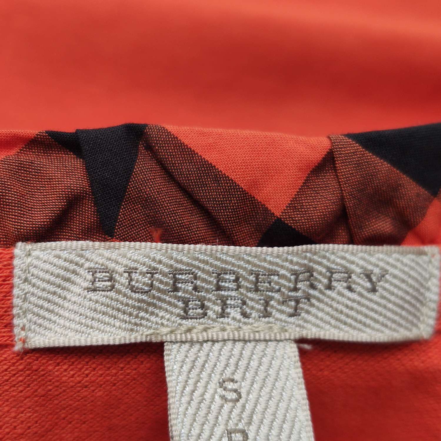 Burberry Burberry Brit Embroidered Cotton Polo Shirt 0079 Size US S / EU 44-46 / 1 - 5 Thumbnail