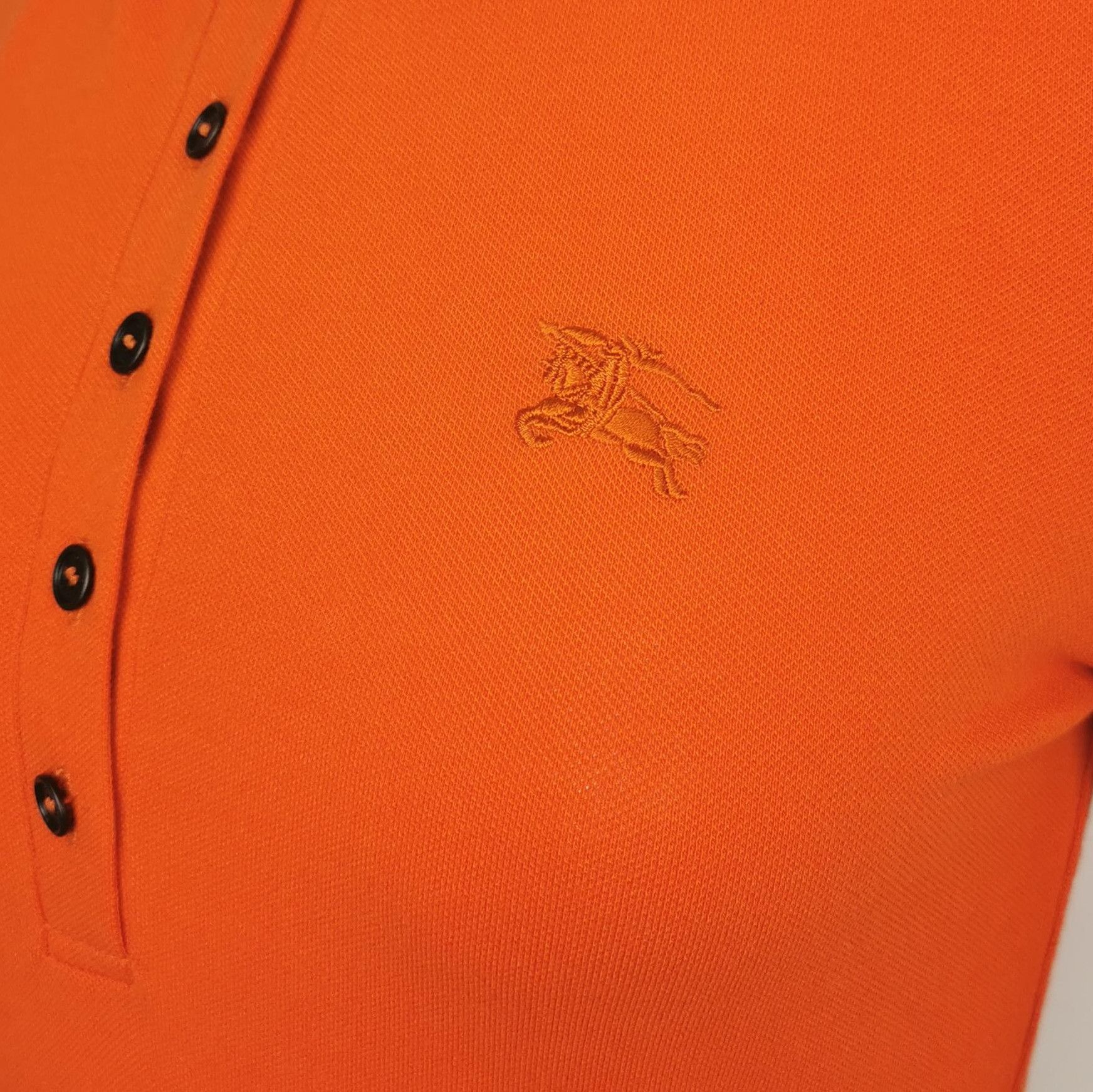 Burberry Burberry Brit Embroidered Cotton Polo Shirt 0079 Size US S / EU 44-46 / 1 - 3 Thumbnail