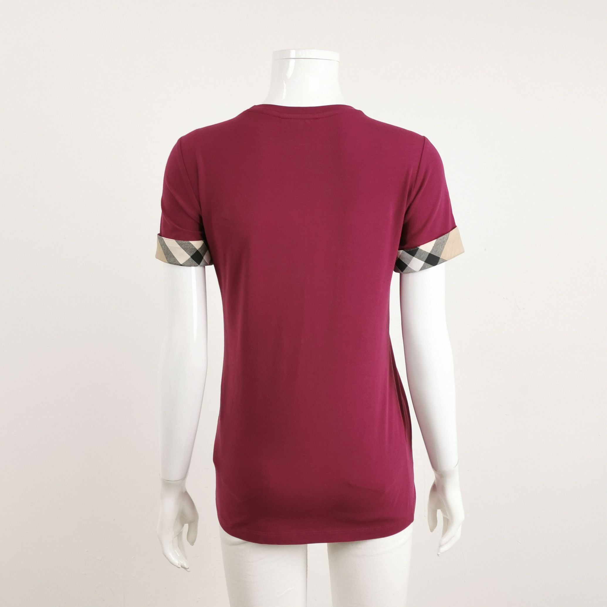 Burberry Burberry Brit Cotton Round Neck T-Shirt 0079 Size US S / EU 44-46 / 1 - 2 Thumbnail
