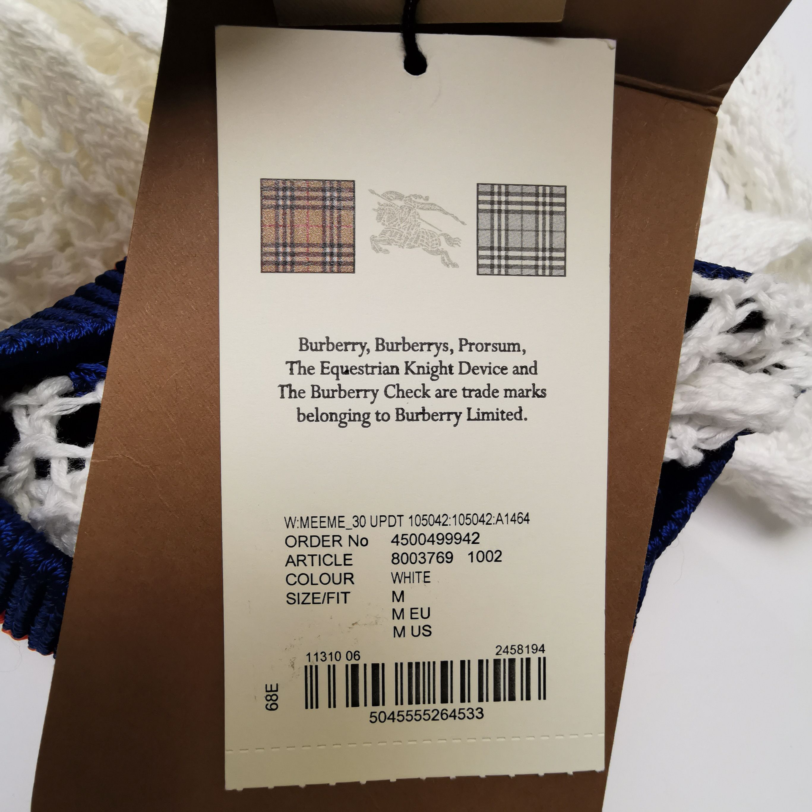 Burberry Burberry Color-Blocked Cotton Sleeveless Top 0079 Size US M / EU 48-50 / 2 - 8 Thumbnail