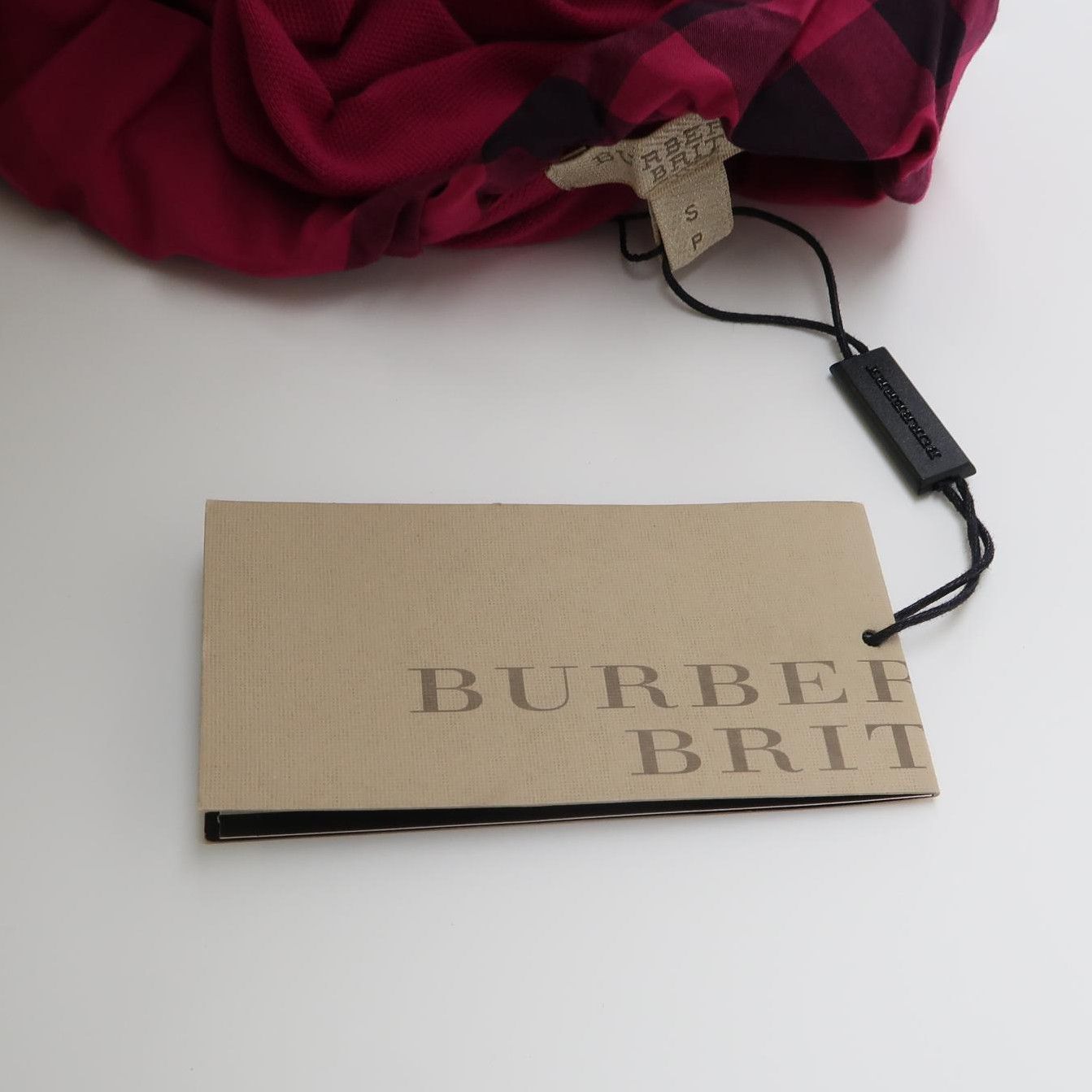Burberry Burberry Brit Cotton Polo T-Shirt in Pink 0079 Size US S / EU 44-46 / 1 - 4 Thumbnail