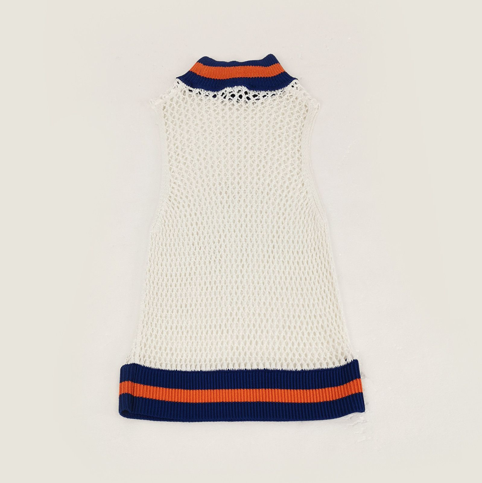 Burberry Burberry Color-Block Cotton Sleeveless Top 0079 Size US L / EU 52-54 / 3 - 2 Thumbnail