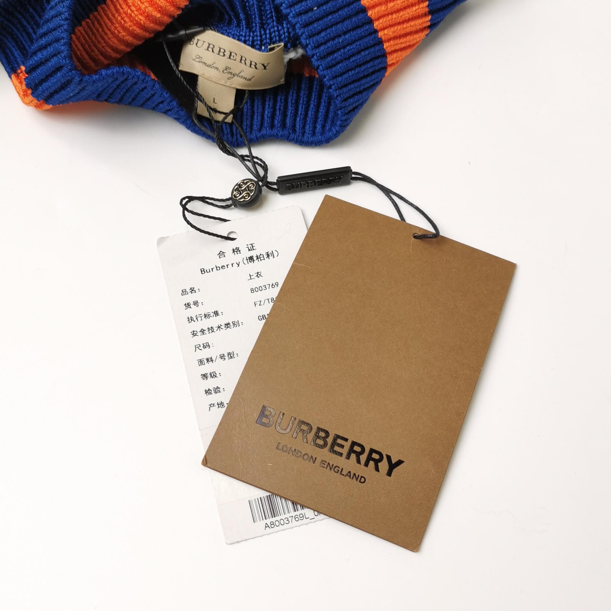 Burberry Burberry Color-Block Cotton Sleeveless Top 0079 Size US L / EU 52-54 / 3 - 3 Thumbnail