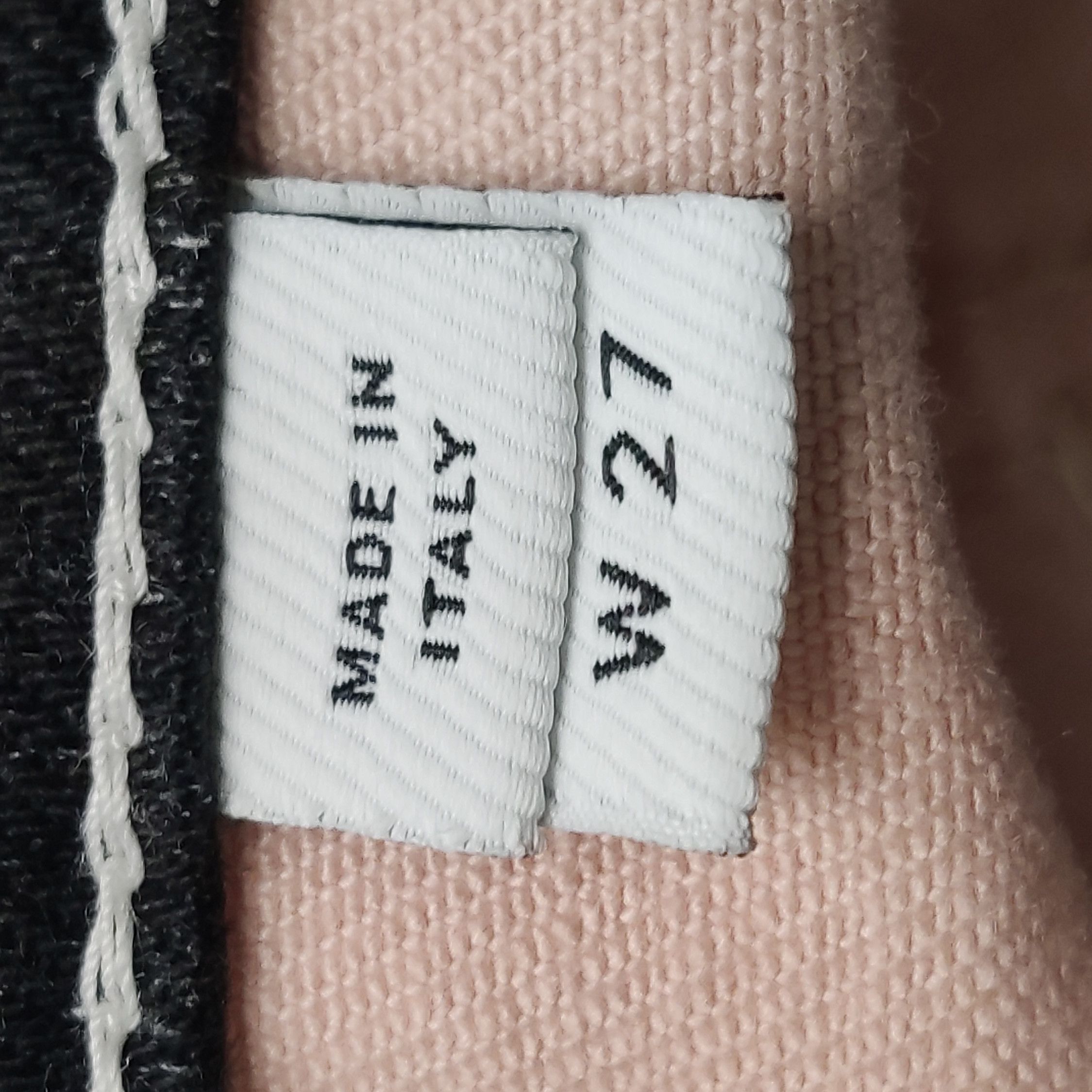 Burberry Burberry Color-Block Logo Cotton Long Pants 0079 Size US 27 - 6 Thumbnail