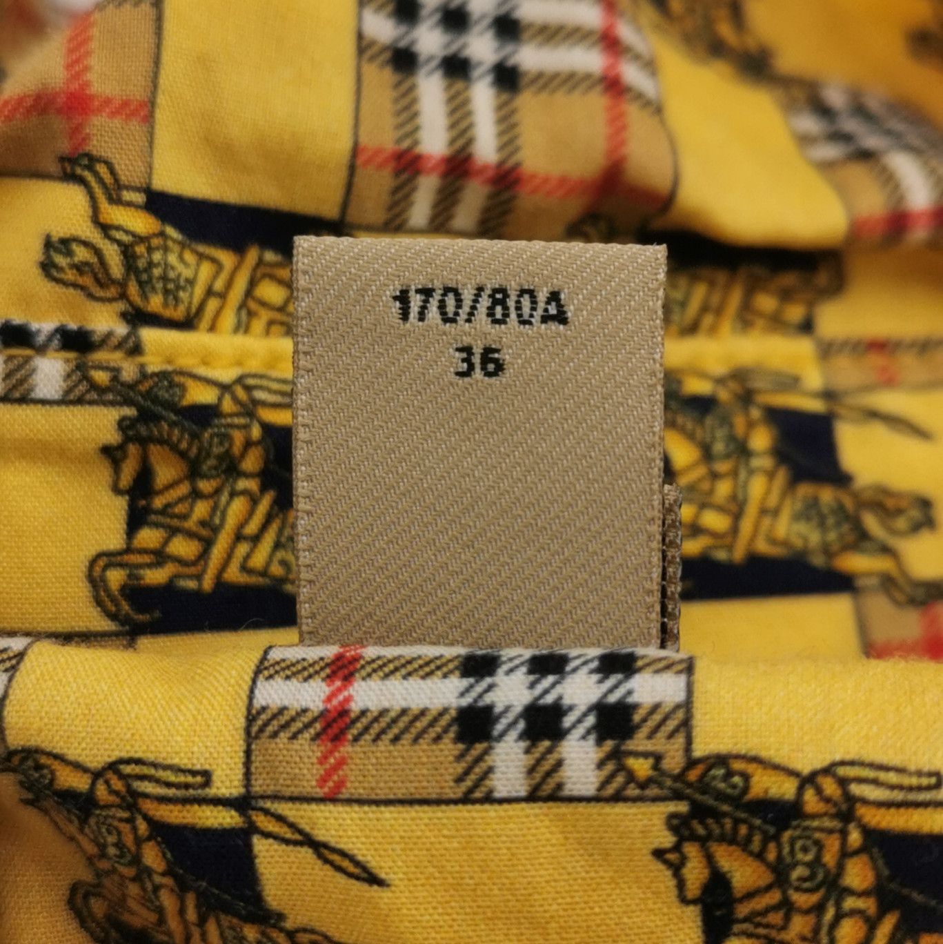 Burberry Burberry Colorful Graphic Pattern Short Sleeve Shirt 0079 Size US S / EU 44-46 / 1 - 7 Thumbnail