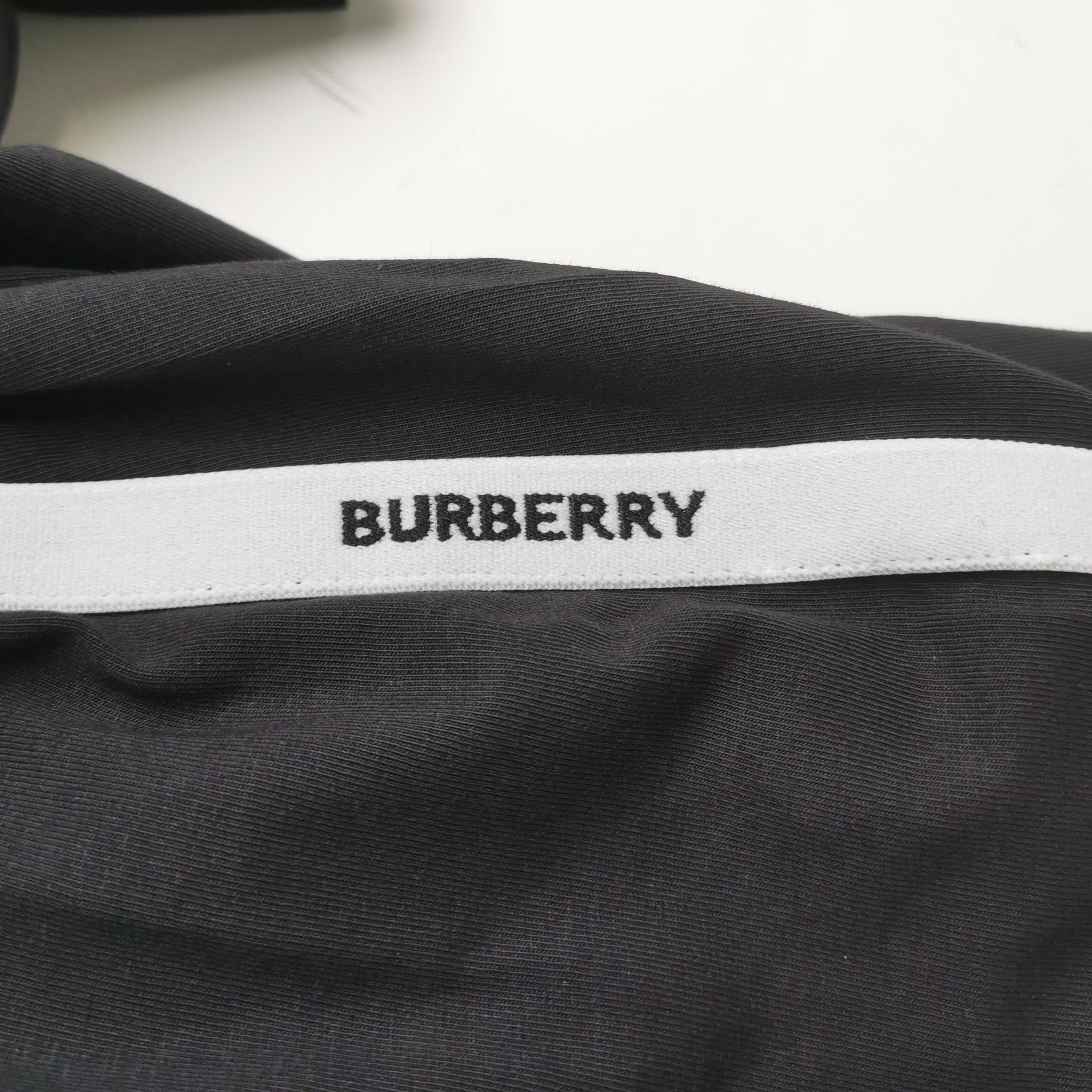 Burberry Burberry Logo Cotton Round Neck T-Shirt 0079 Size US XXS / EU 40 - 3 Thumbnail