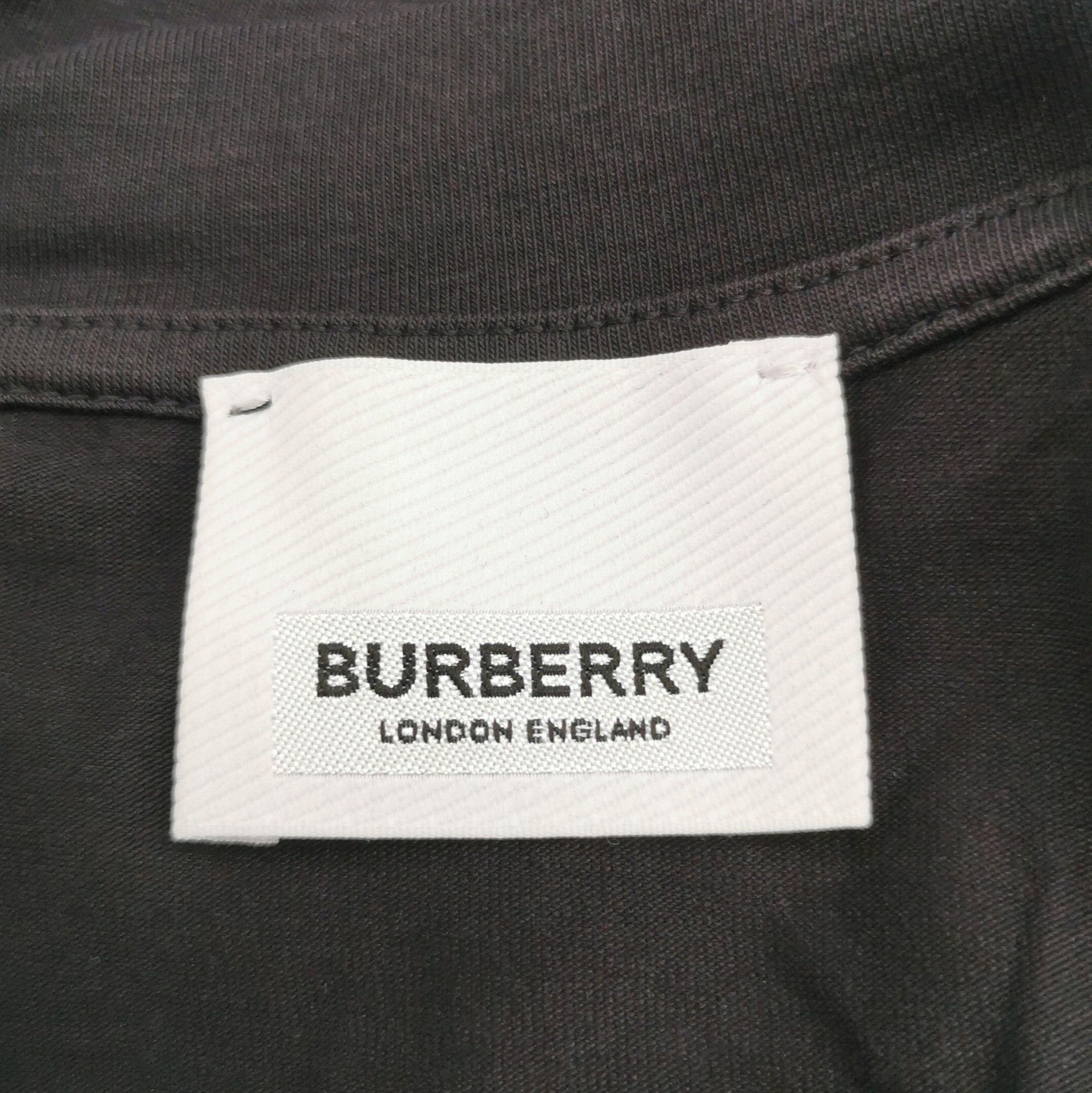 Burberry Burberry Logo Cotton Round Neck T-Shirt 0079 Size US XXS / EU 40 - 5 Thumbnail