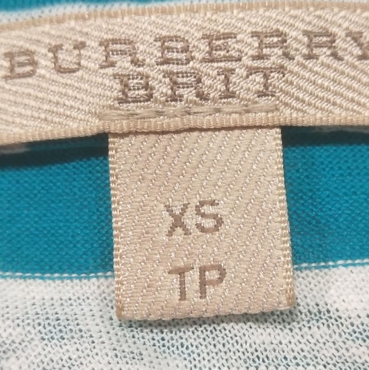 Burberry Burberry Striped Off-Shoulder Top in XS 0079 Size US XS / EU 42 / 0 - 6 Thumbnail