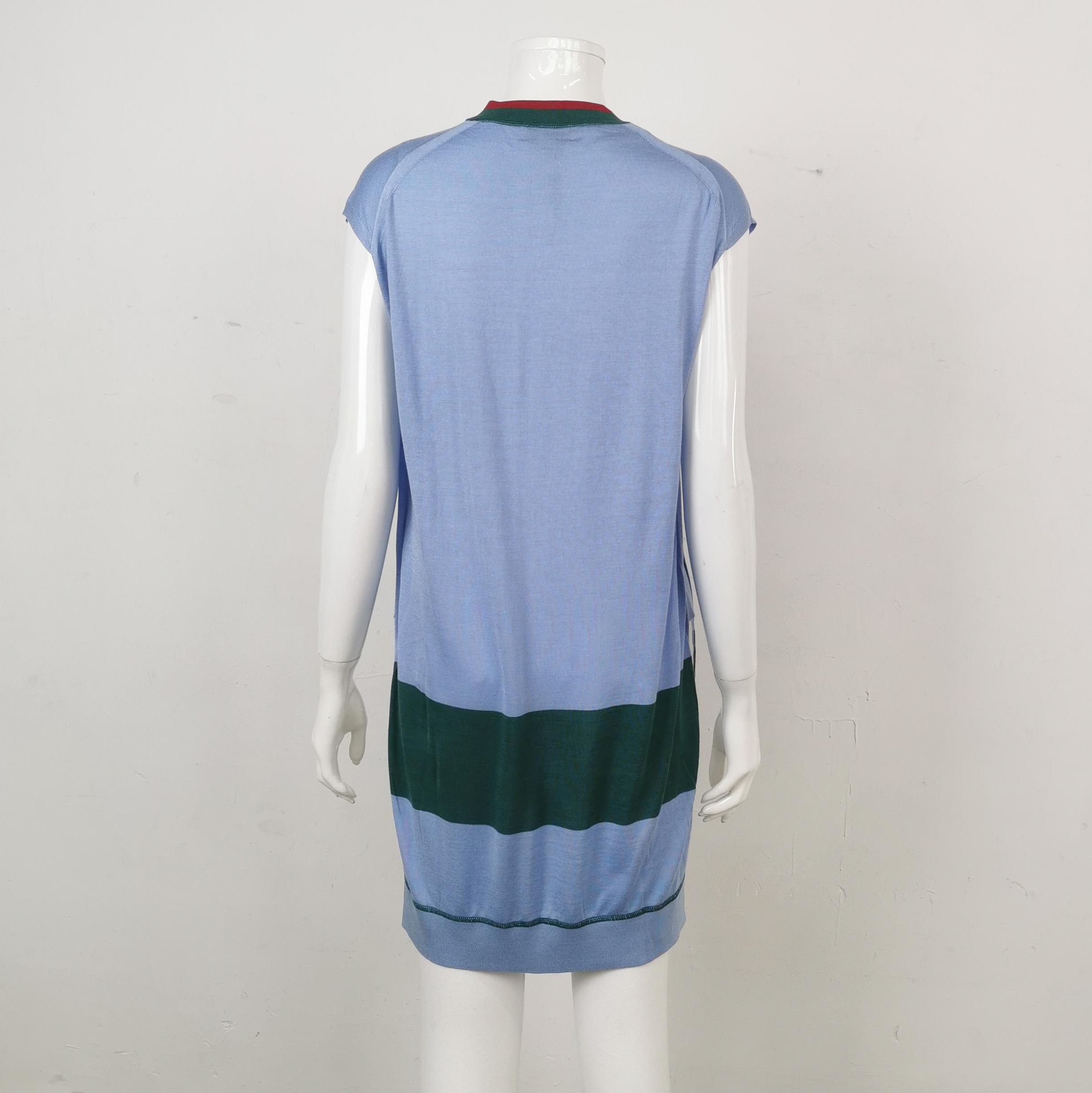 Burberry Burberry Colorblock Silk Cashmere Blend Sleeveless Top 0079 Size US S / EU 44-46 / 1 - 2 Thumbnail