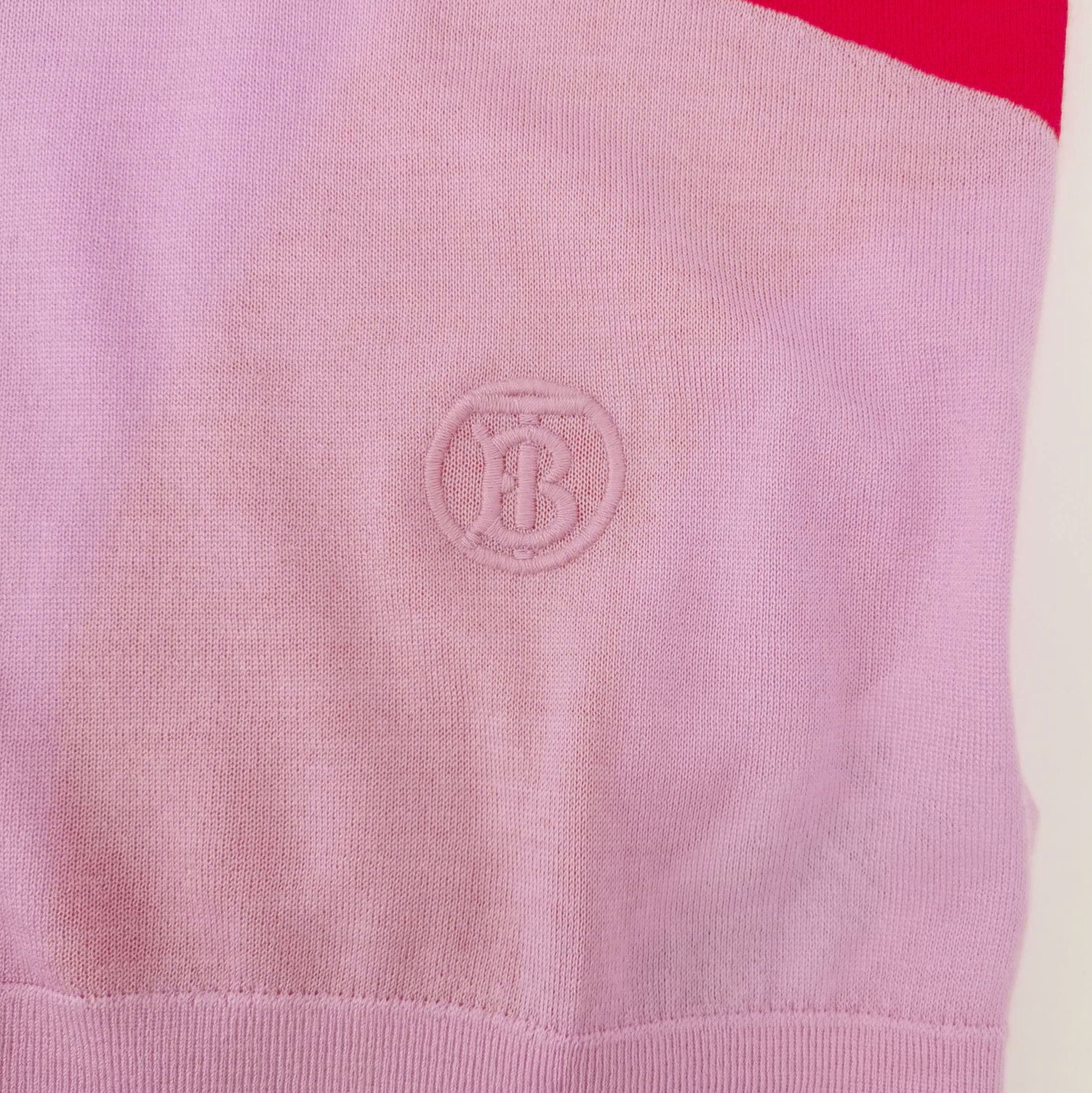 Burberry Burberry Colorful Silk Wool Blend Long Sleeve Sweater 0079 Size US XS / EU 42 / 0 - 4 Thumbnail